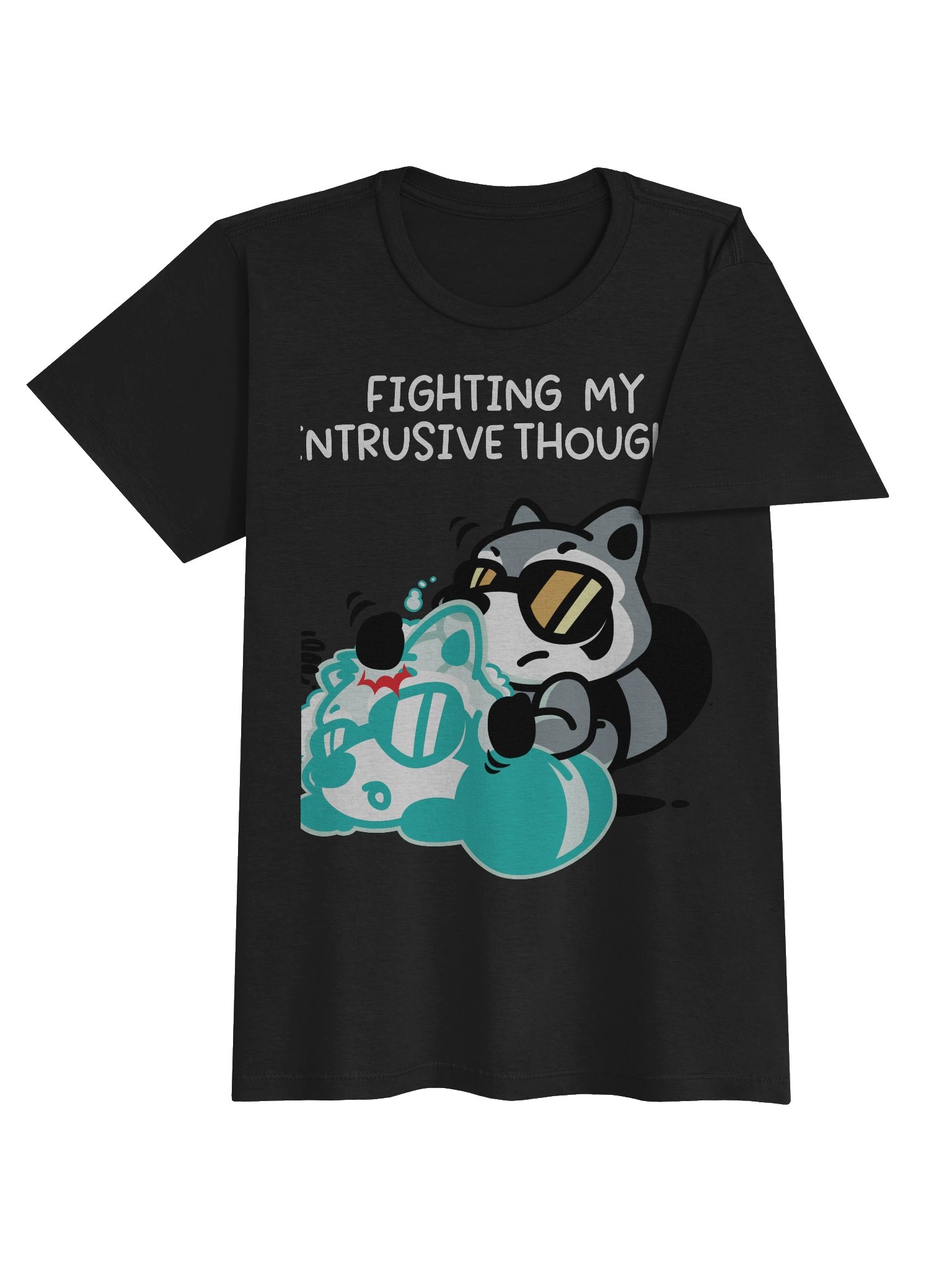 Fighting My Intrusive Thoughts Women's T-Shirt product image (23)