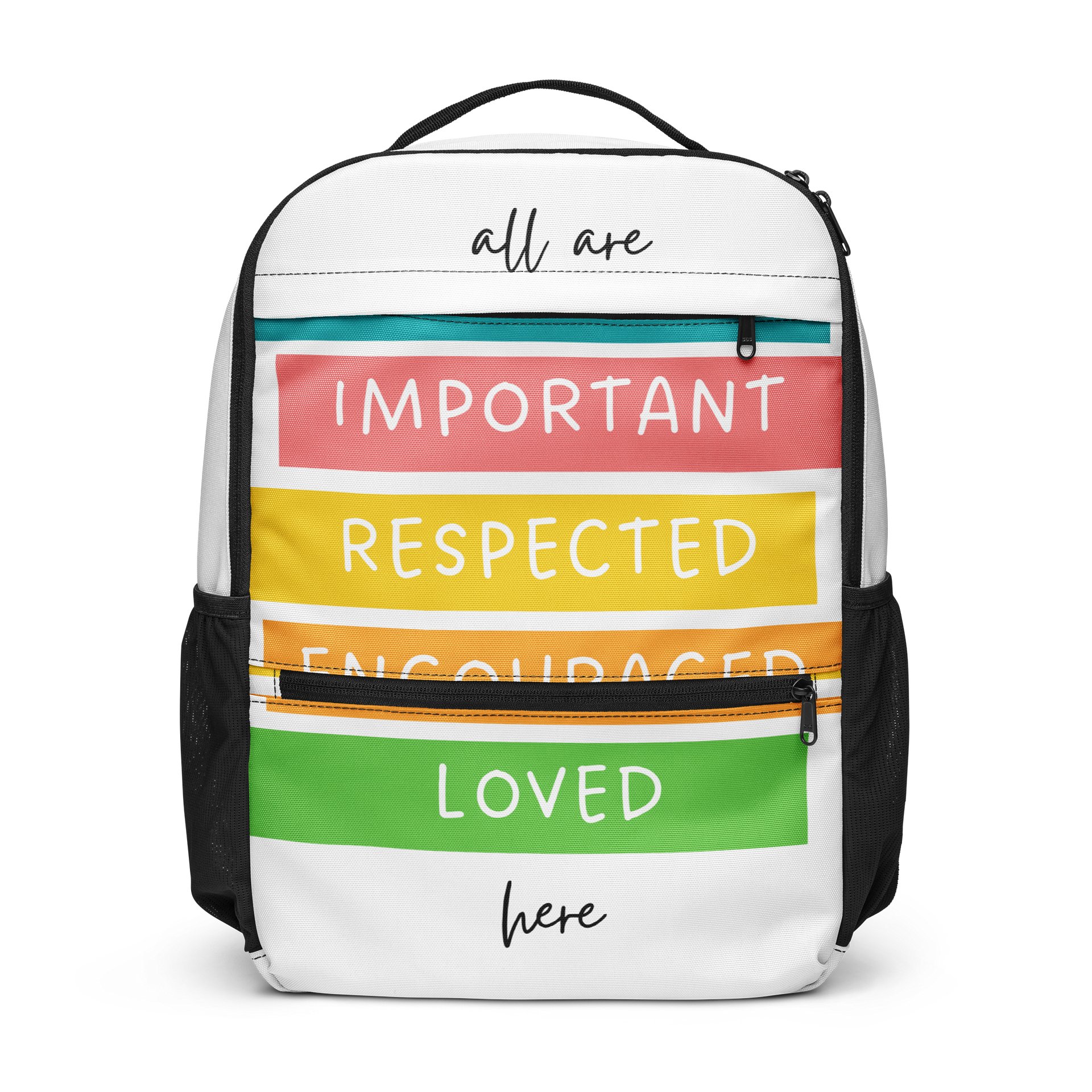 Welcome & Empower All-Over Print Backpack product image (1)