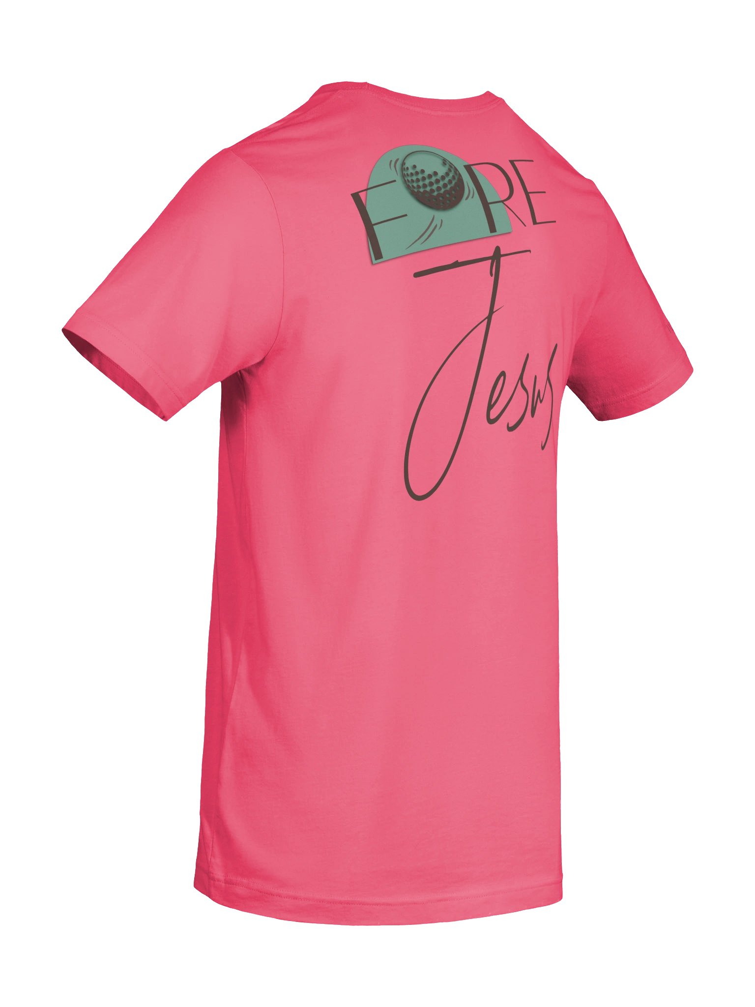 Women's Fore Jesus | Romans 8:31 Golf Tee product image (16)