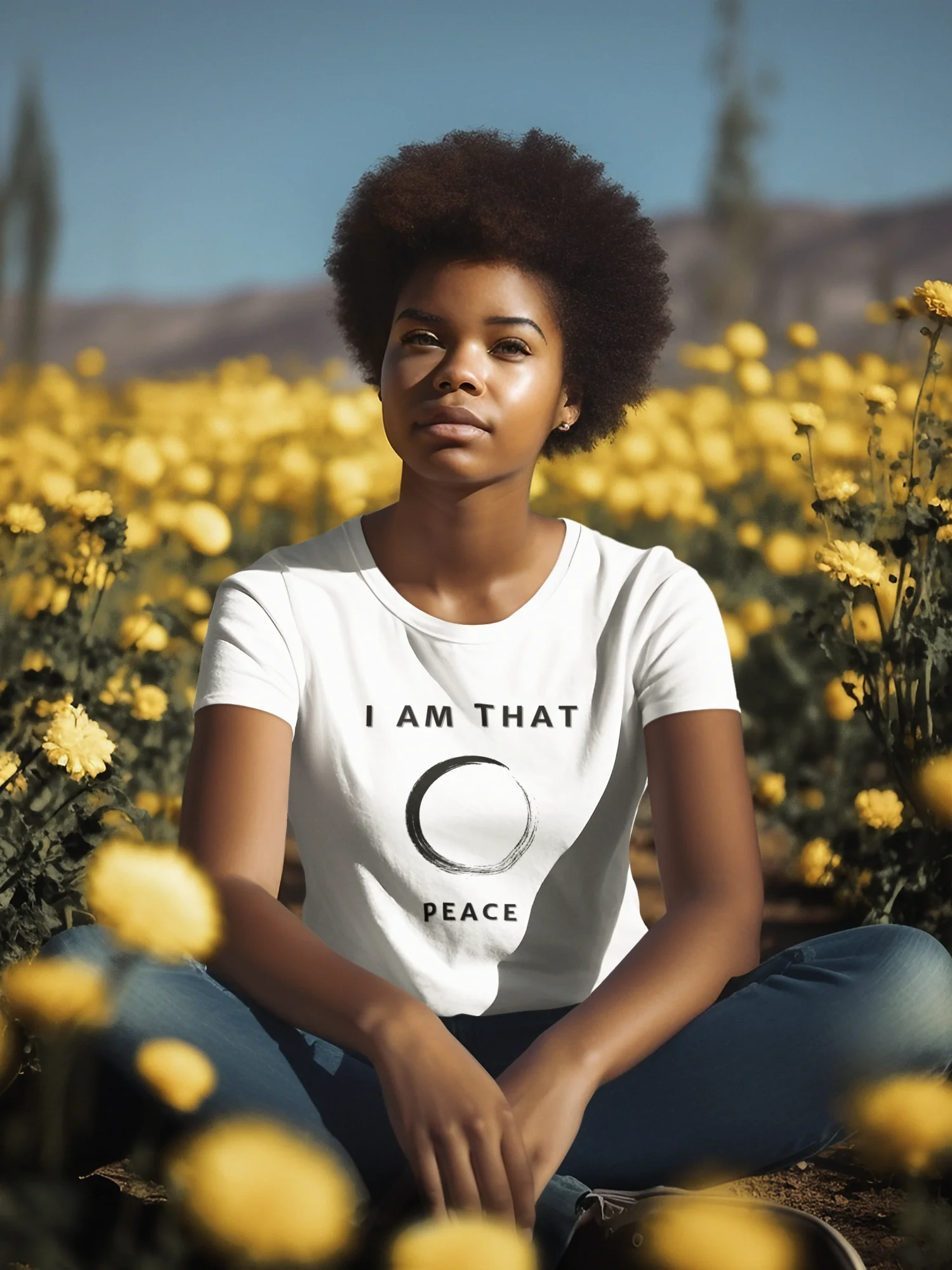 Unisex T-Shirt - PEACE (Vertical Flow) product image (1)