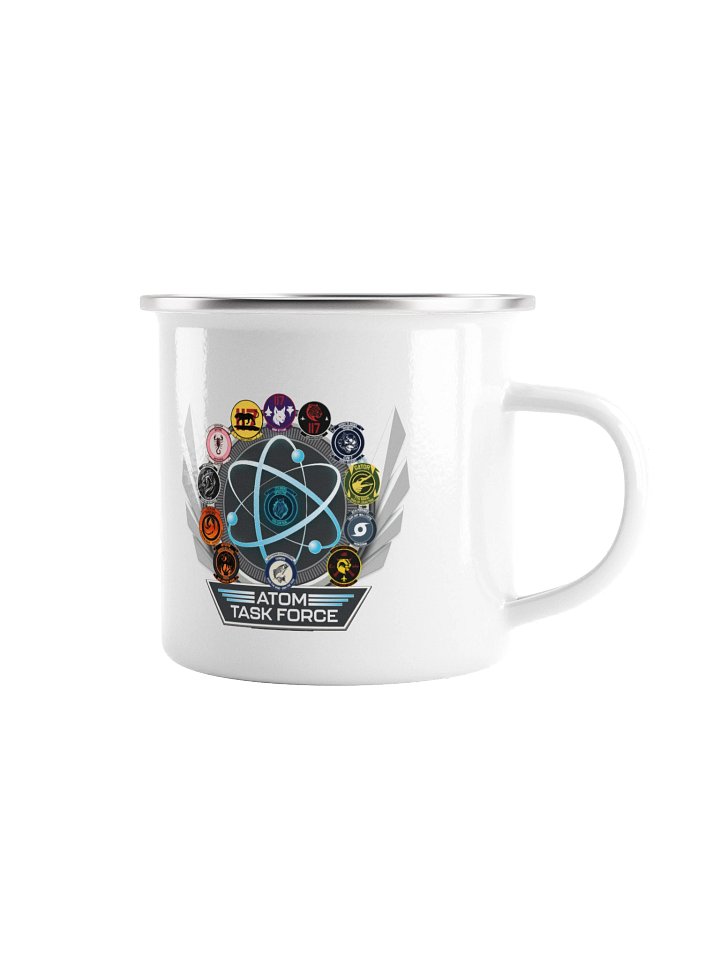 Atom Task Force Emblem Enamel Mug product image (1)