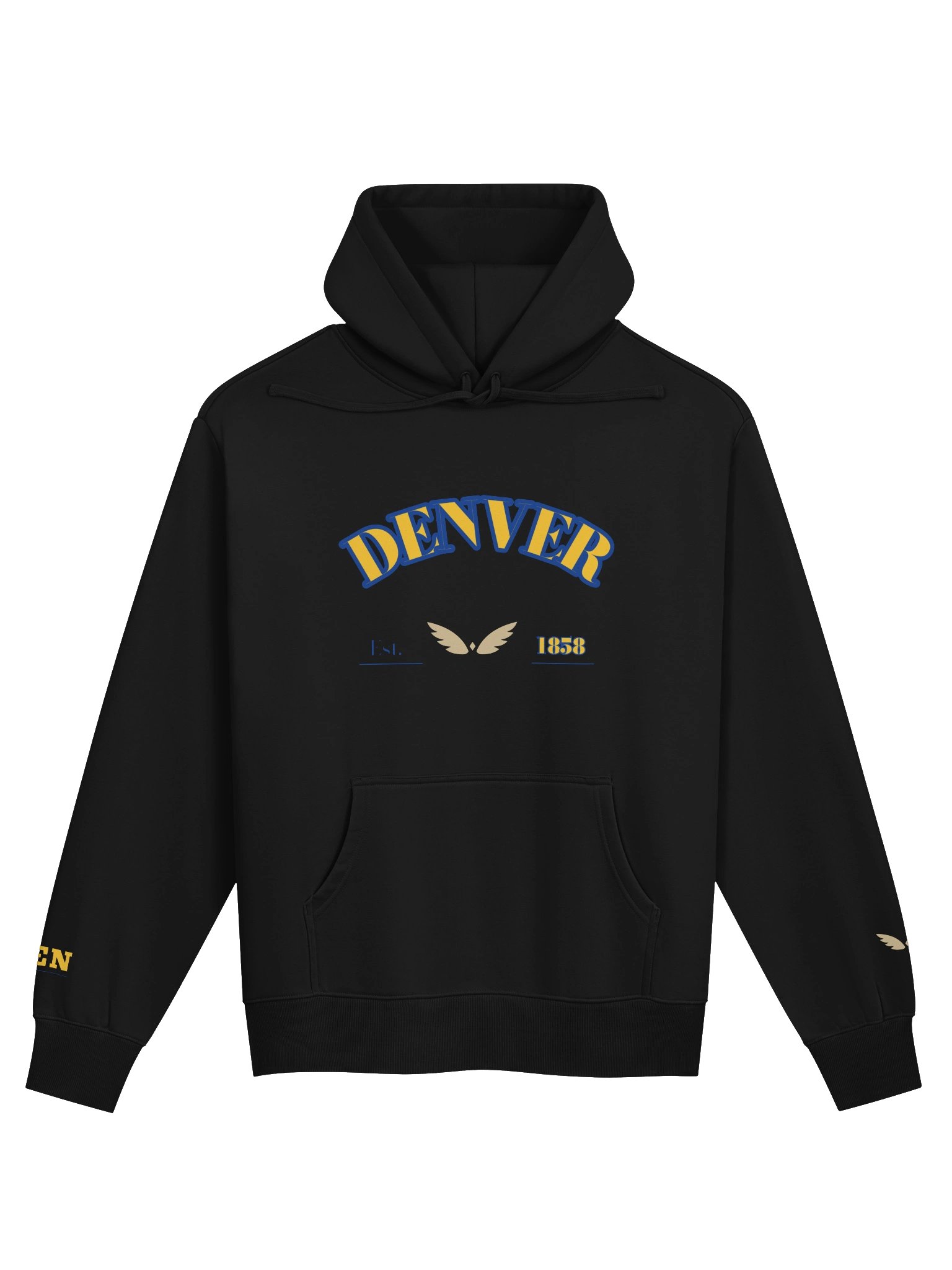 GAME DAY — Denver · Hoodie · Black product image (1)