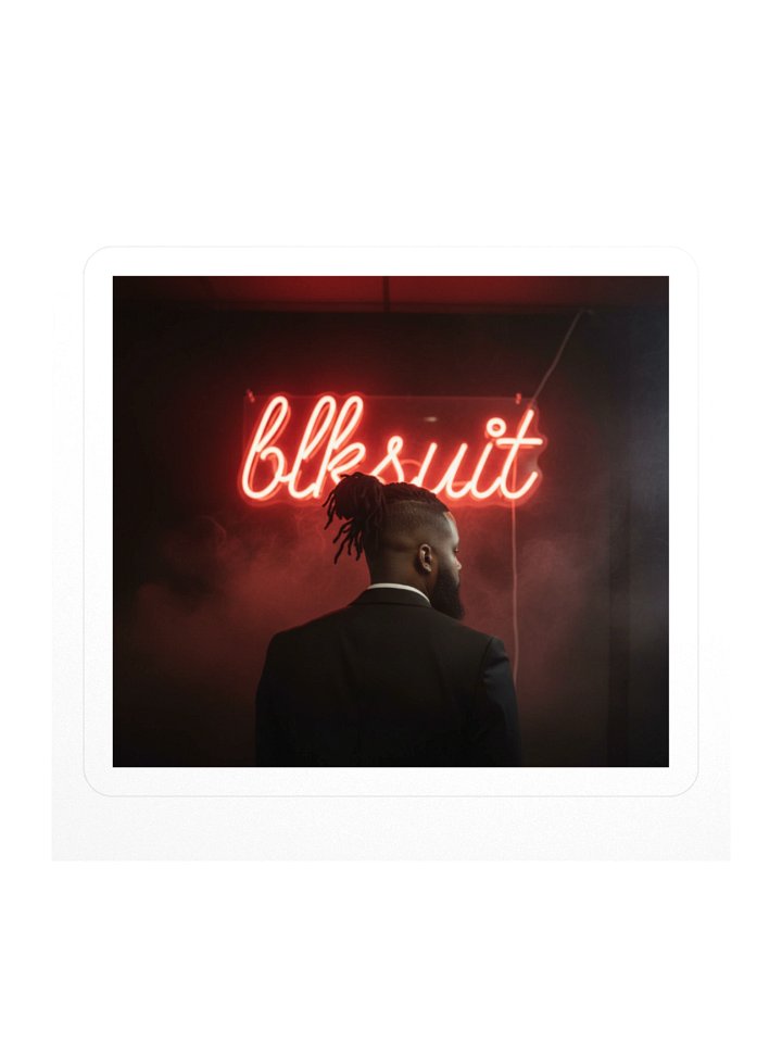 Blksuit "Neon Nites" Kiss Cut Stickers product image (1)
