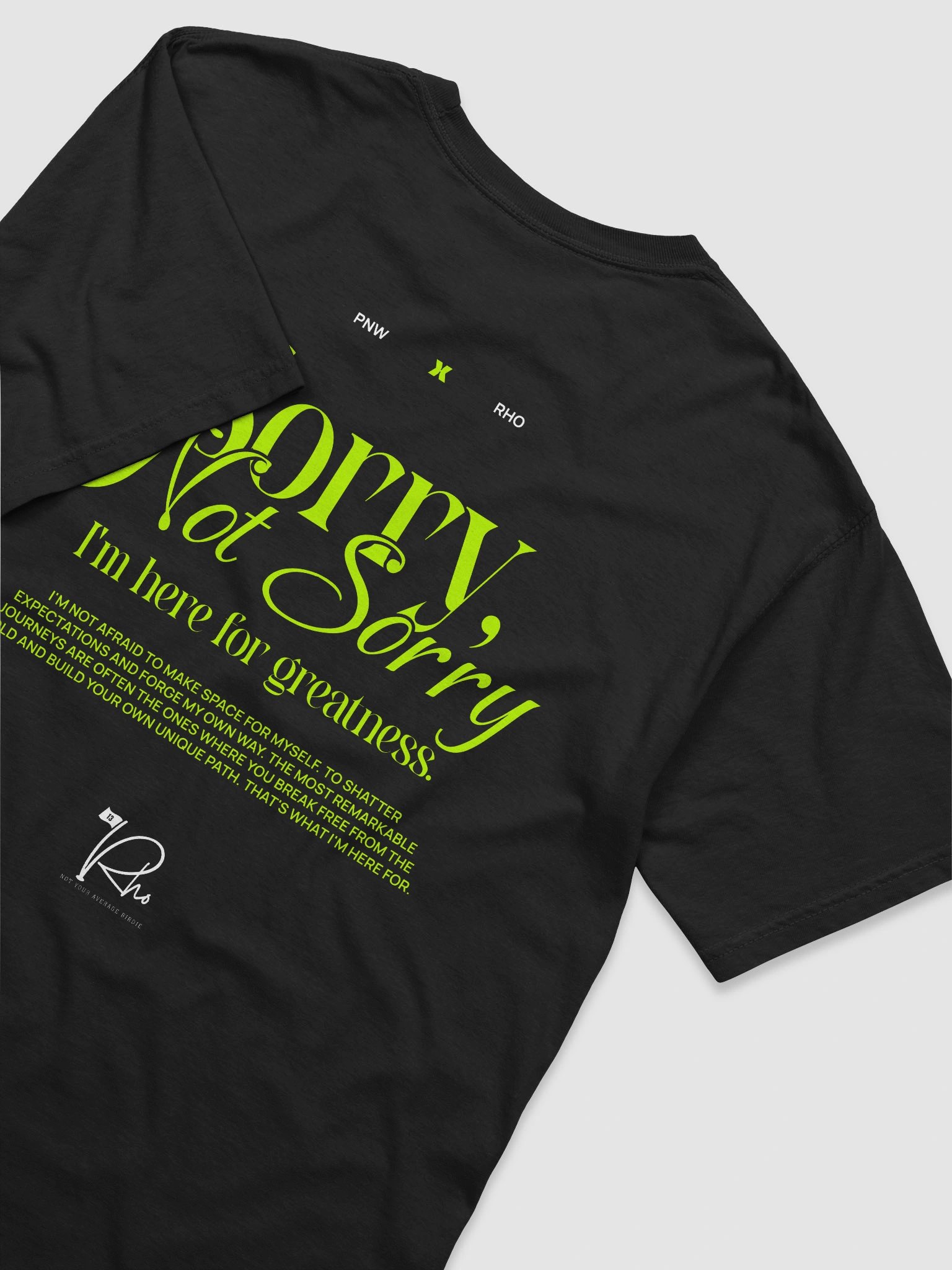 Sorry Not Sorry x Rho Adult Tee product image (21)