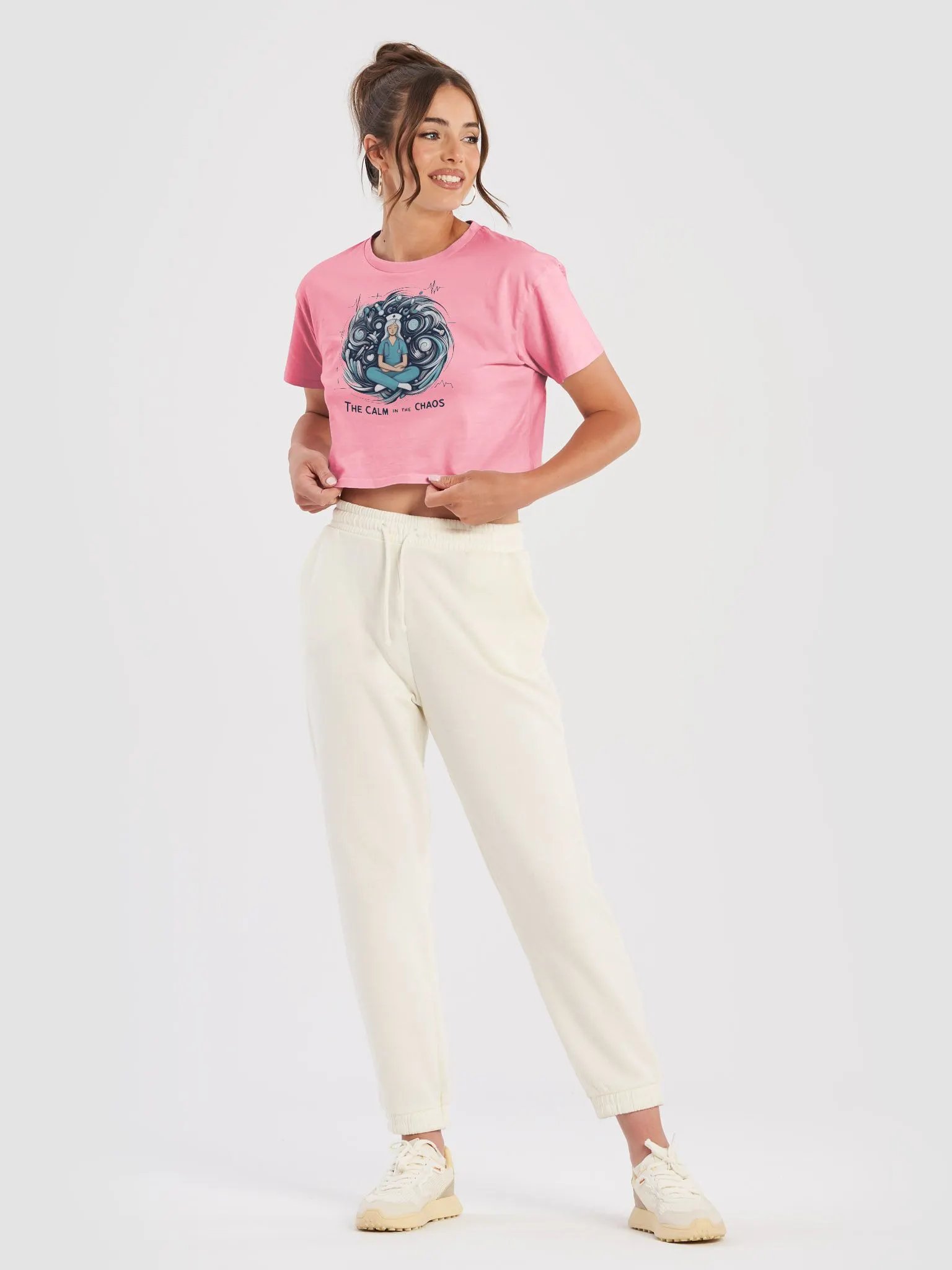 Calm in Chaos Crop Top product image (29)
