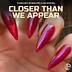 CLOSER THAN WE APPEAR - Shimmery Red Translucent Jelly Nail Polish