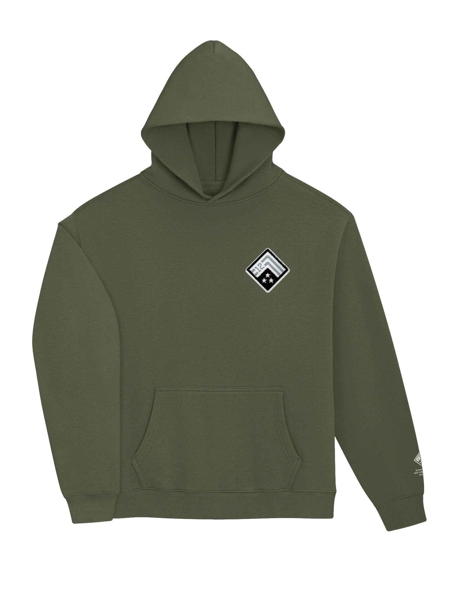 Schwarber’s Neighborhood Heroes Premium Hoodie (BREAST LOGO) product image (3)