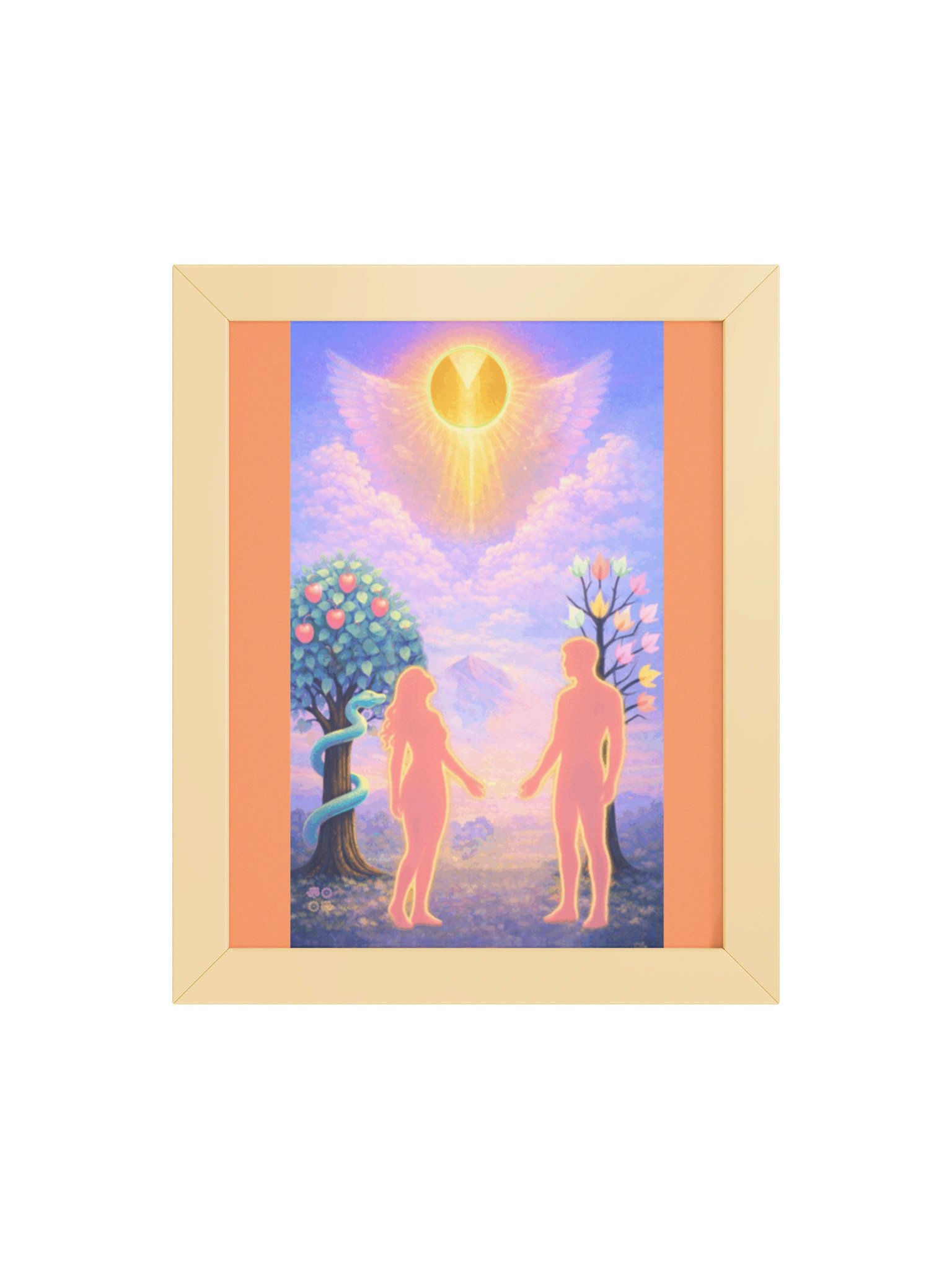 6 The Lovers Tarot Art Framed Poster product image (4)