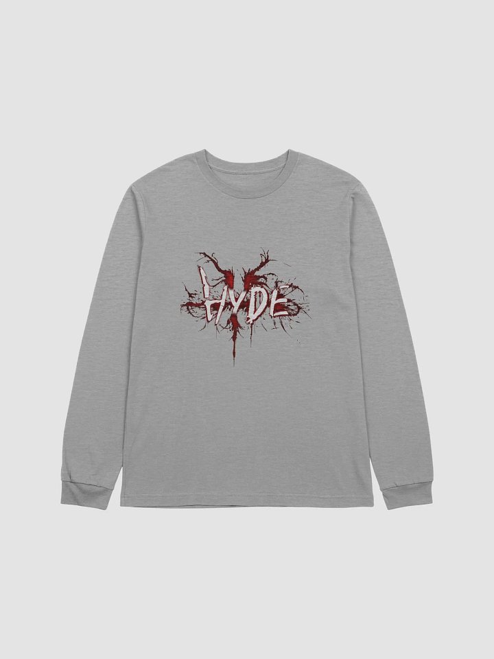 HYDE Logo Bella+Canvas Supersoft Long Sleeve T-Shirt product image (1)