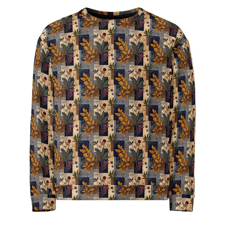 Autumnal Mosaic Recycled Sweatshirt product image (1)