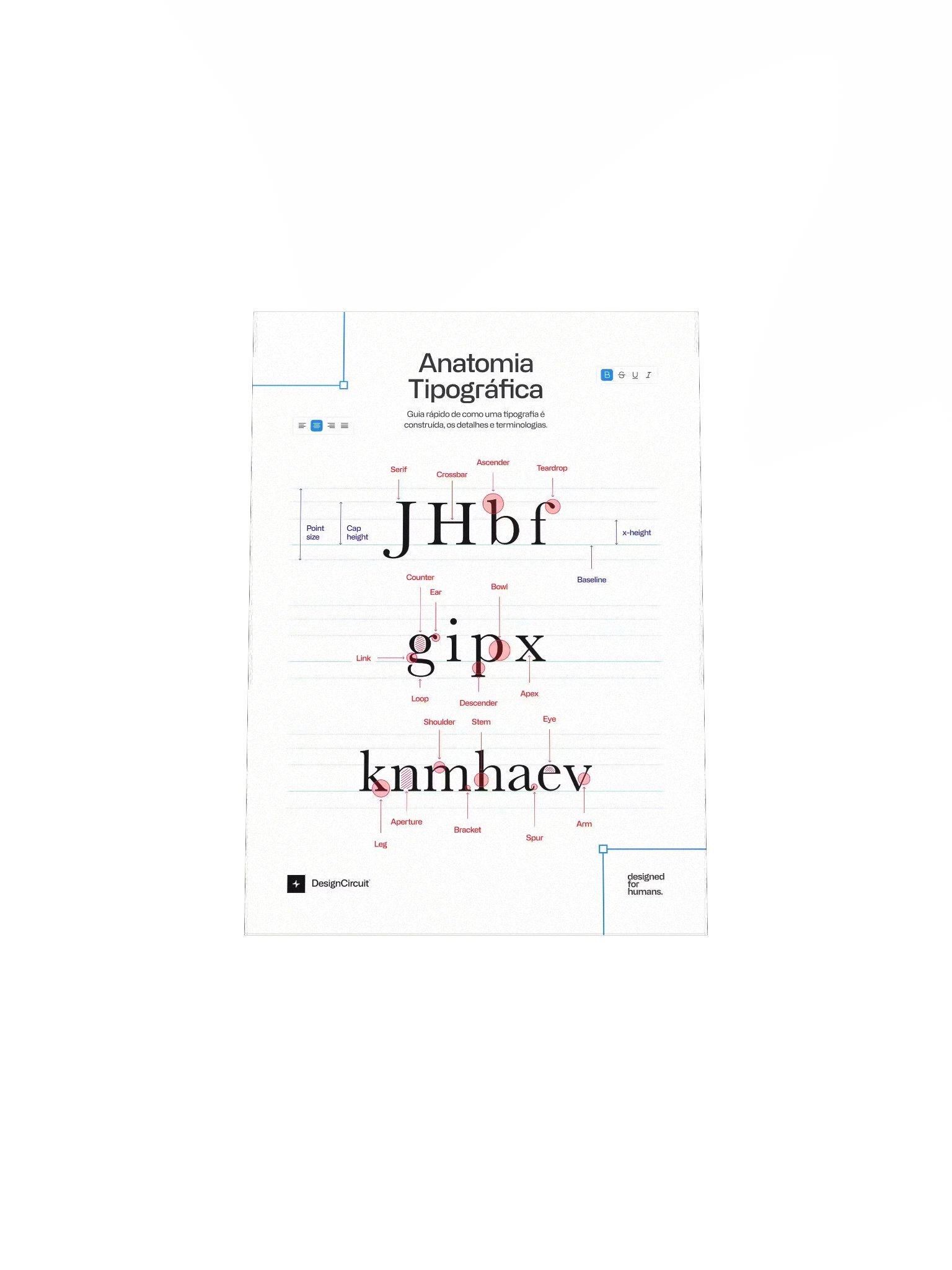 Anatomia Tipográfica — Print Guide product image (5)