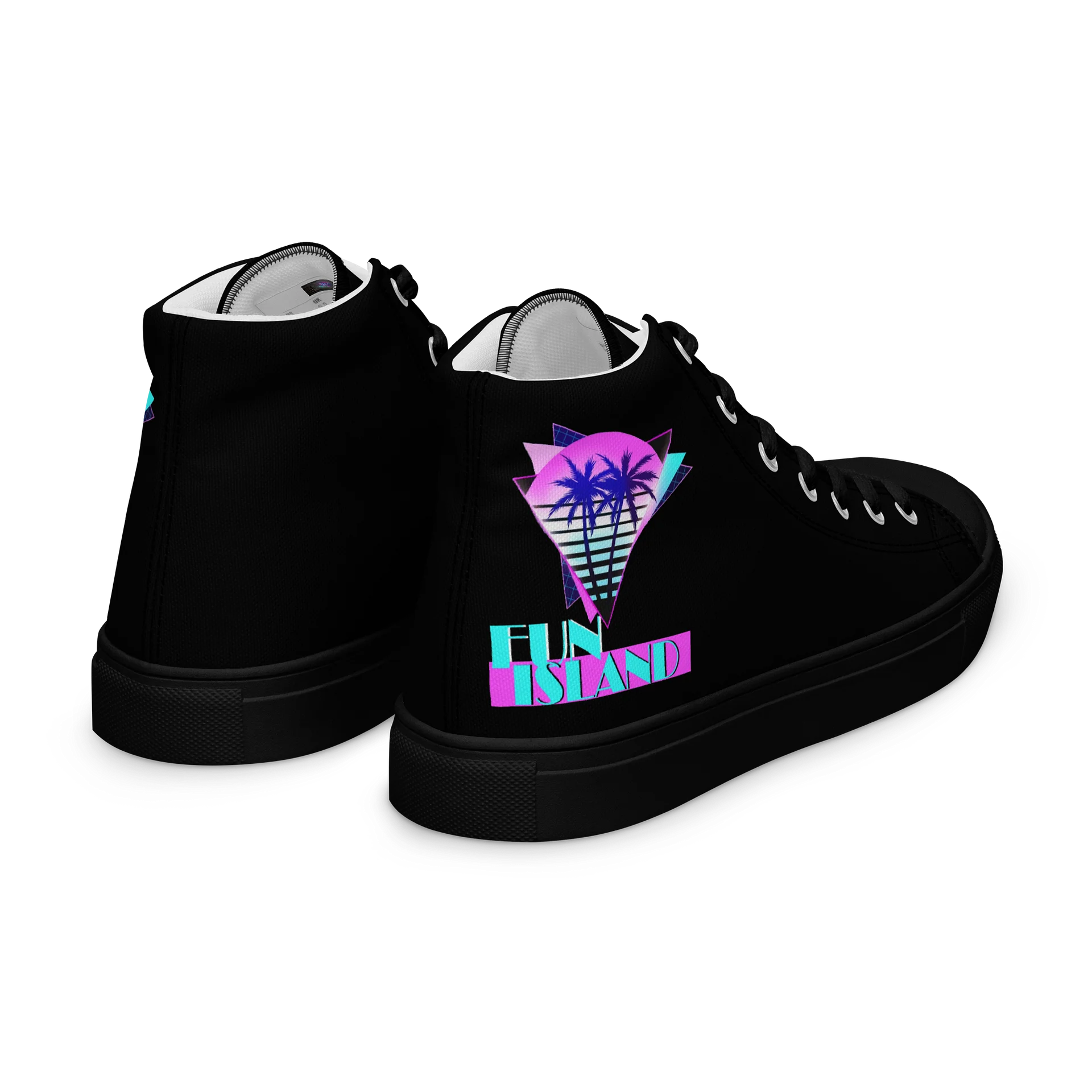 CANVAS SHOES WOMENS BLACK product image (7)