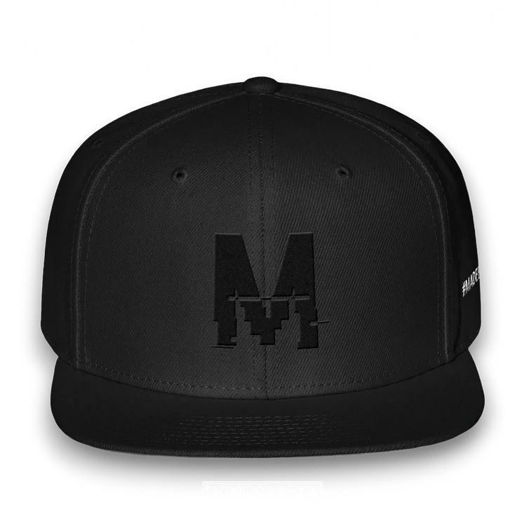 MELO CREW x Blackout - Snapback Hat | #MadeByMELO product image (2)