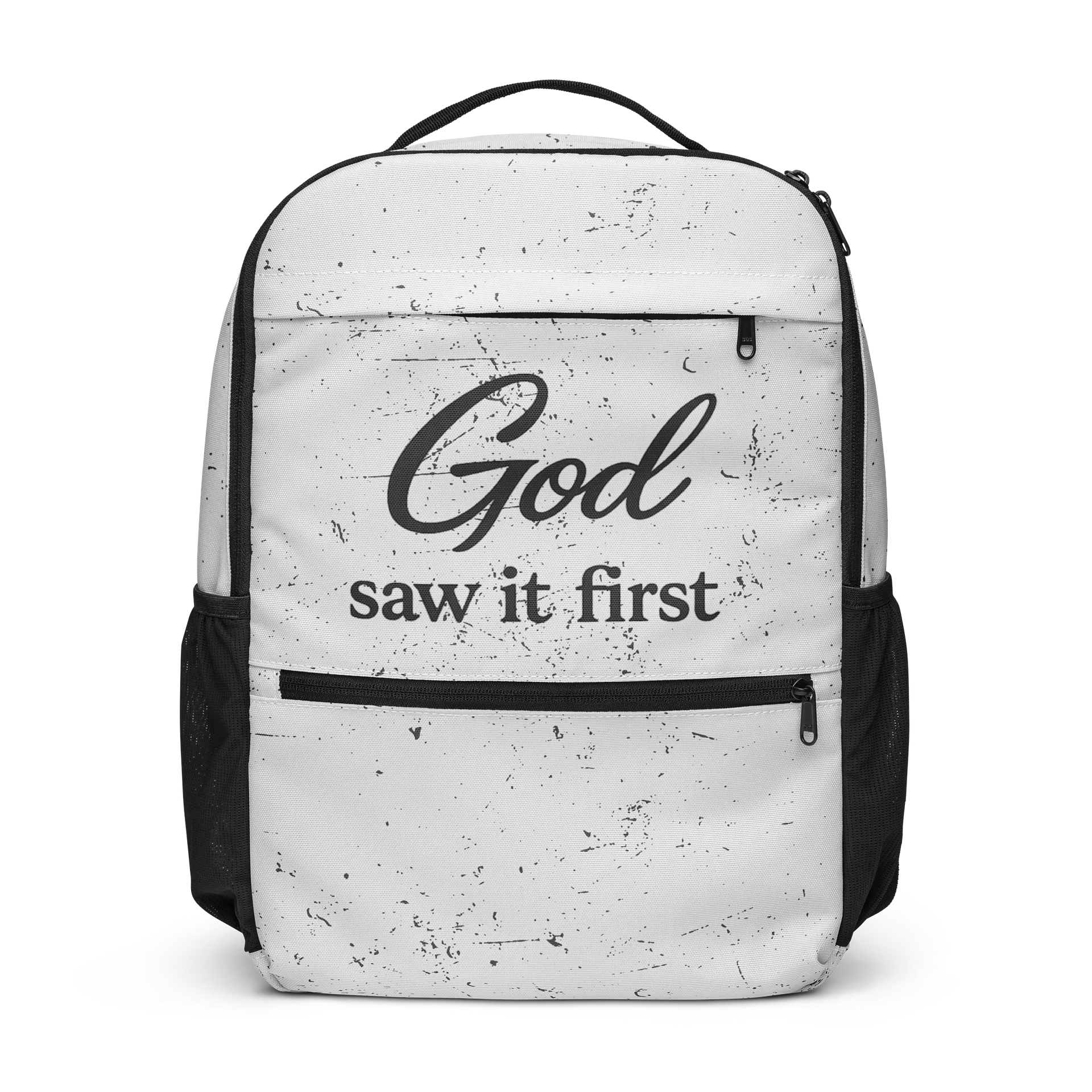 God Saw It First Backpack product image (1)
