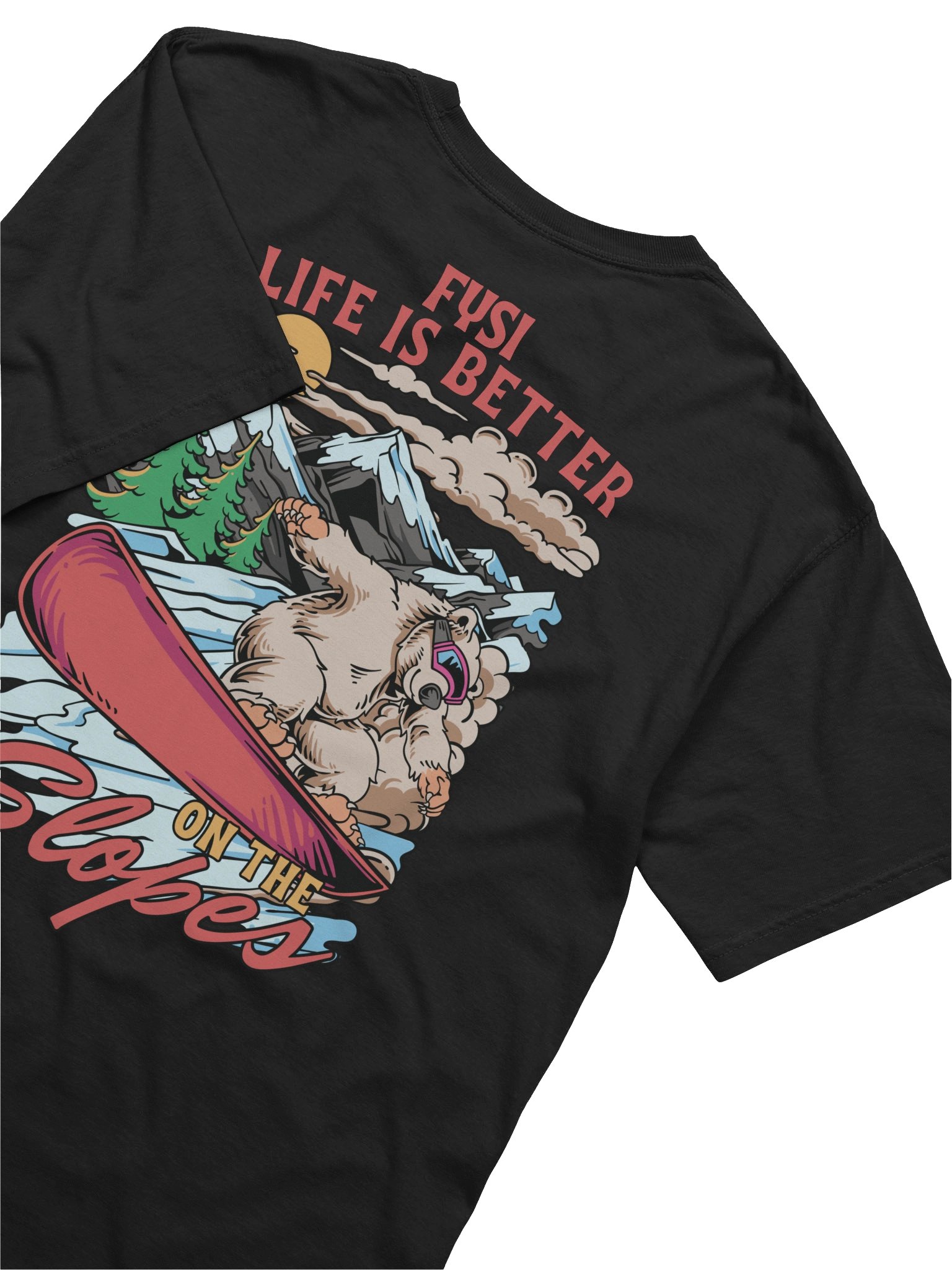On the slopes organic Tee product image (12)
