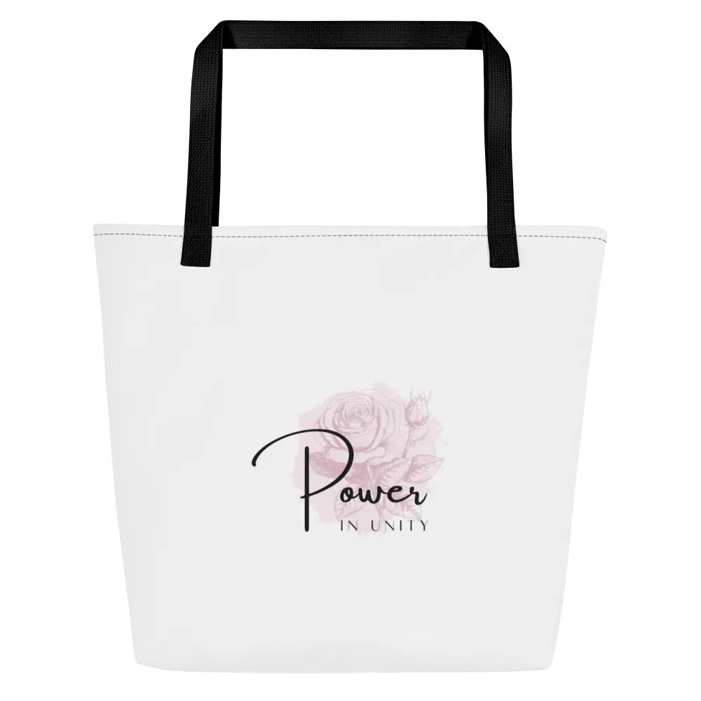 Large Tote Bag w/ Pocket LTFB0130 product image (1)