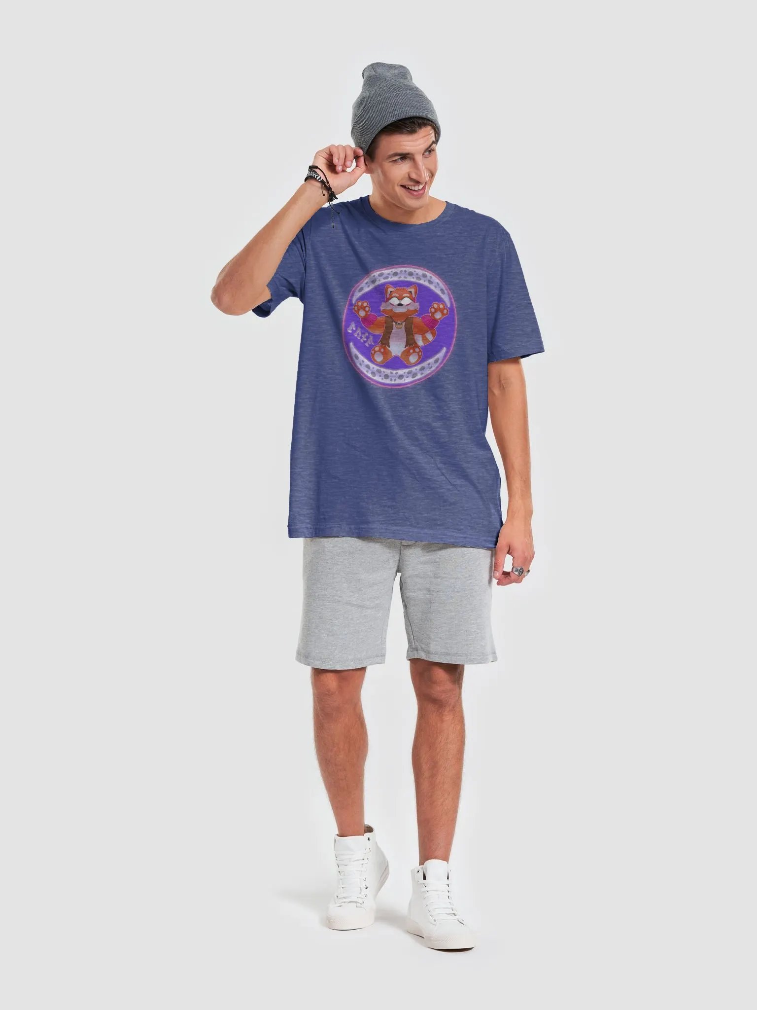 Lunarian Lights Comfort T-Shirt product image (29)