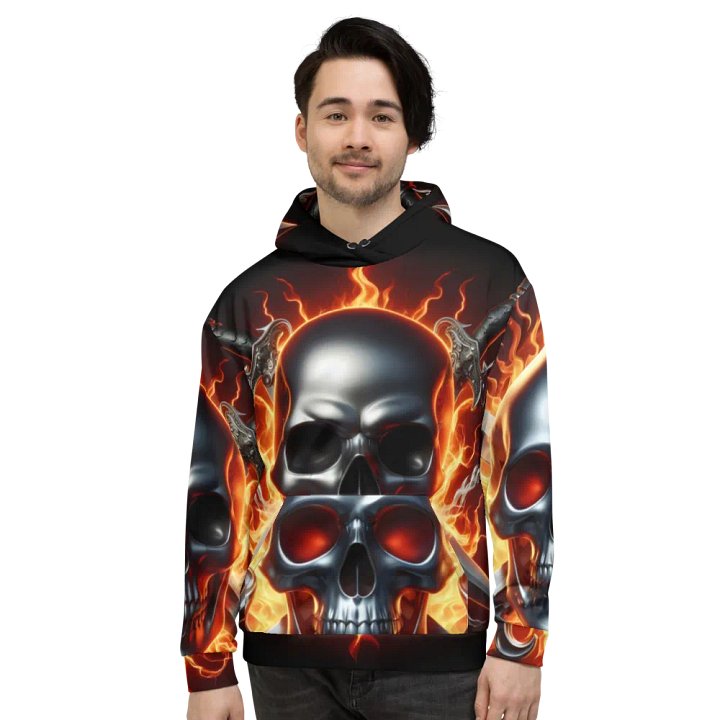 Reclaimed Fury - Unisex Skull Hoodie #26 product image (2)
