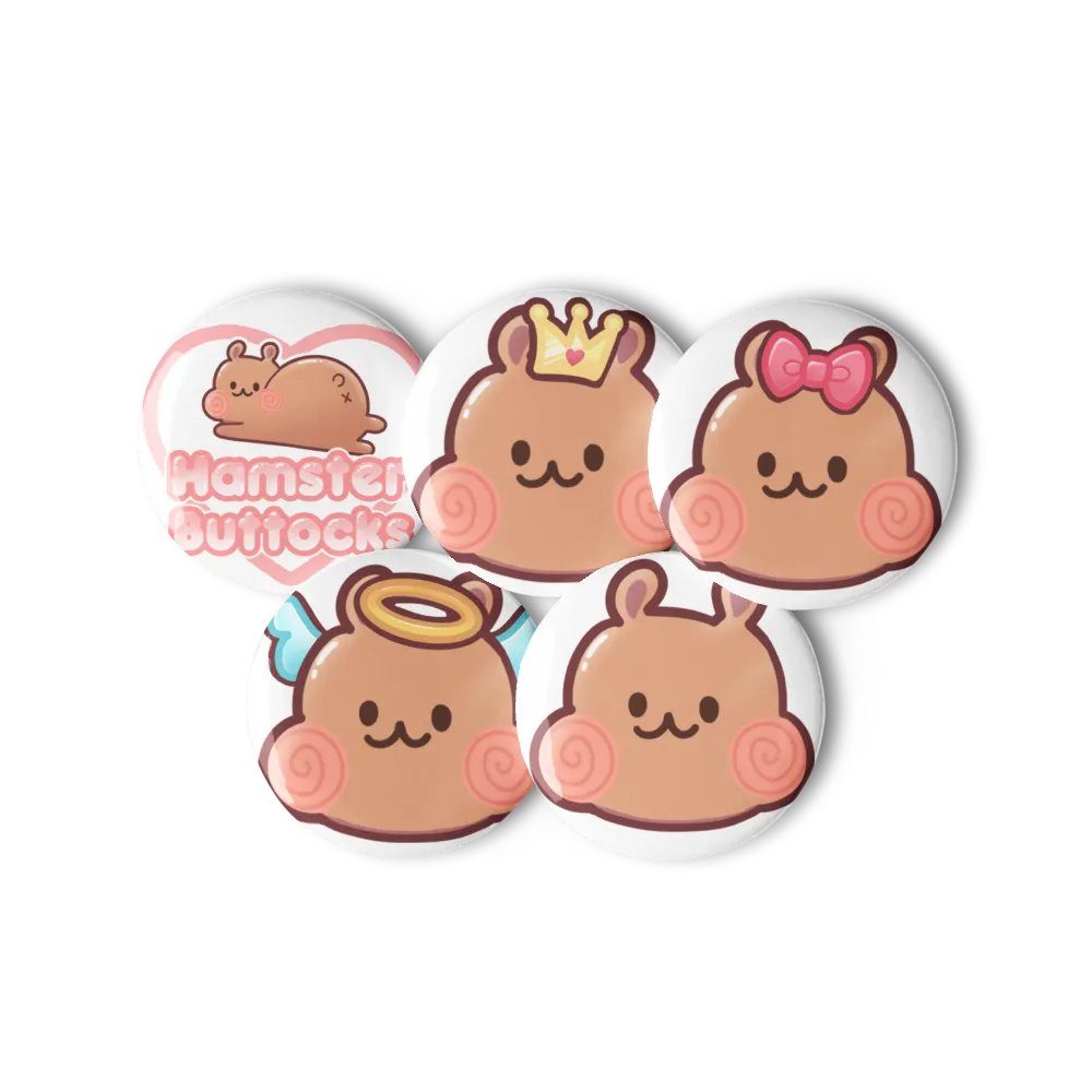HamsterButtocks Badge sets product image (3)