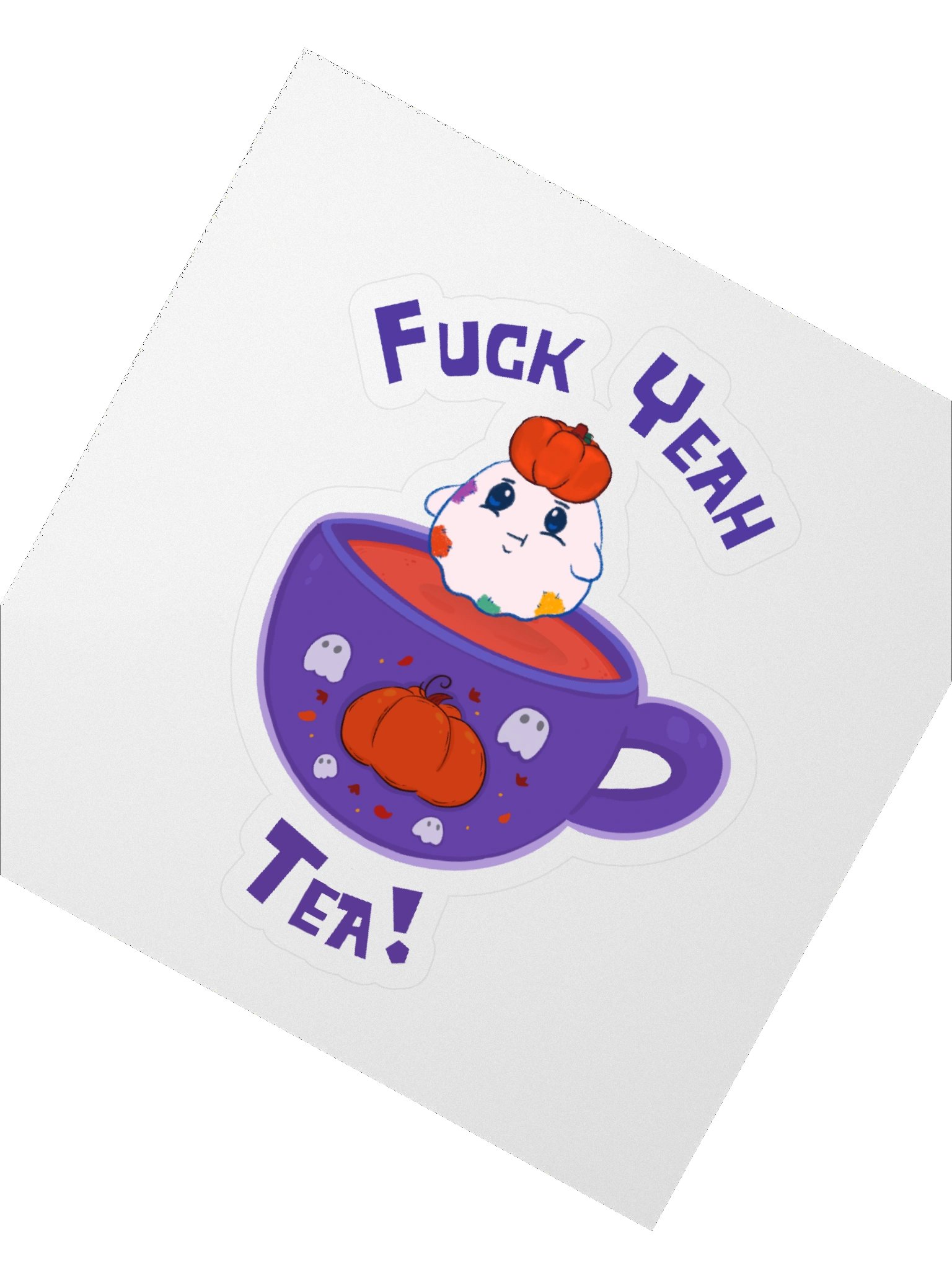 Autumnal Tea Time Sticker product image (2)
