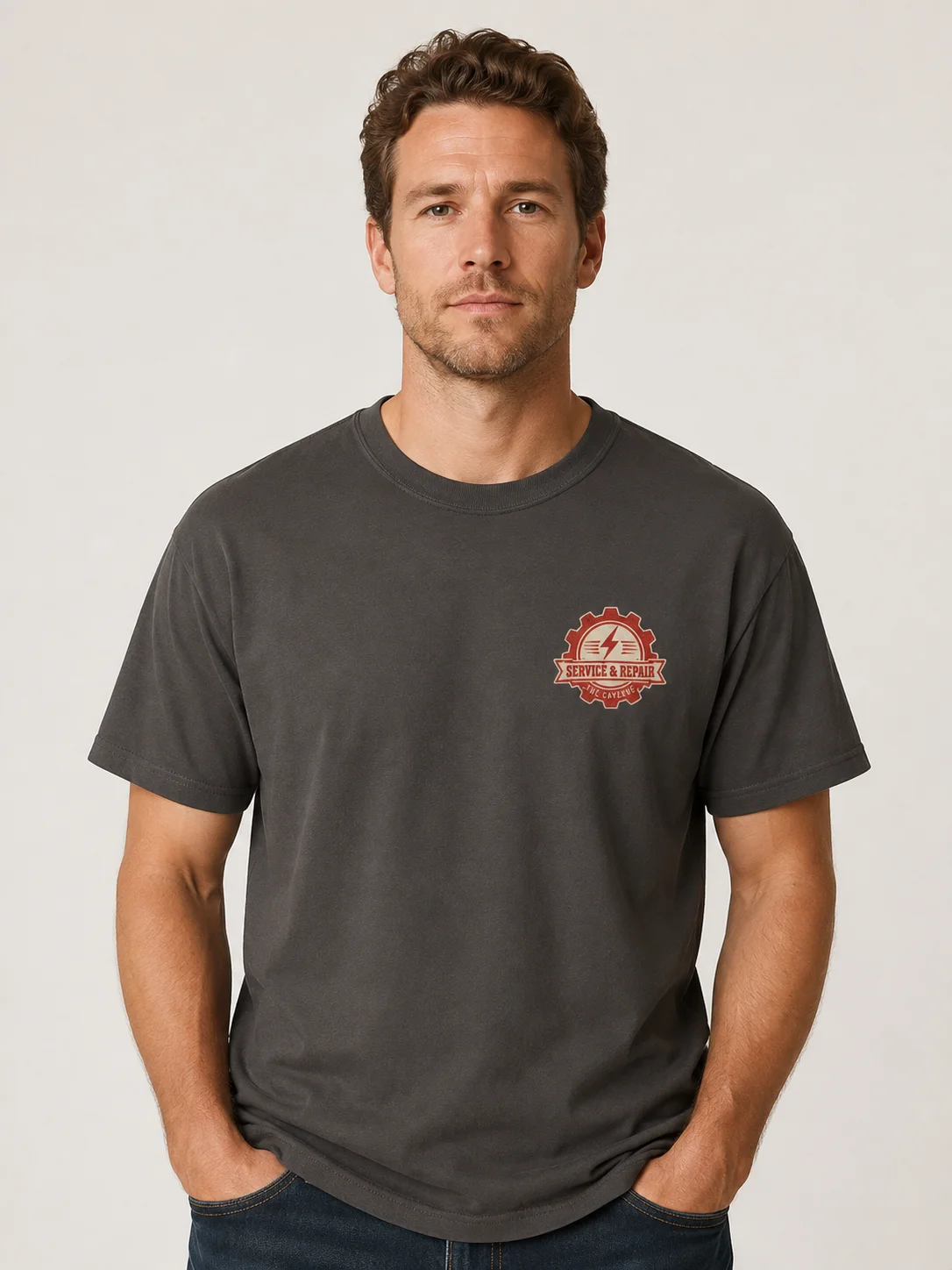 Service & Repair Heavyweight T-Shirt product image (1)