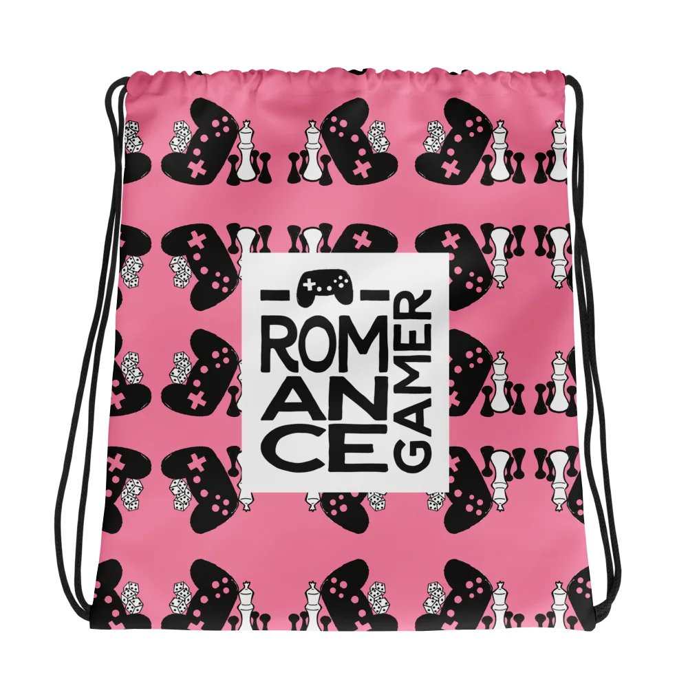 Romance Gamer Drawstring Bag product image (1)