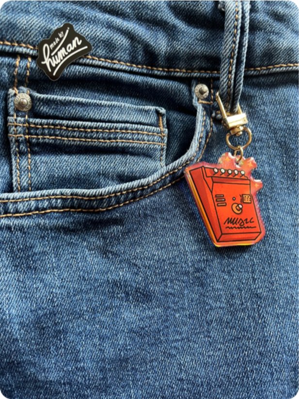 Creative keychain collection - 3 unique designs product image (1)