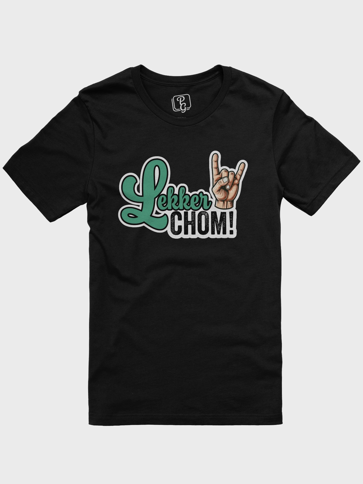 Lekker Chom! Afrikaans Gradient T-Shirt product image (1)