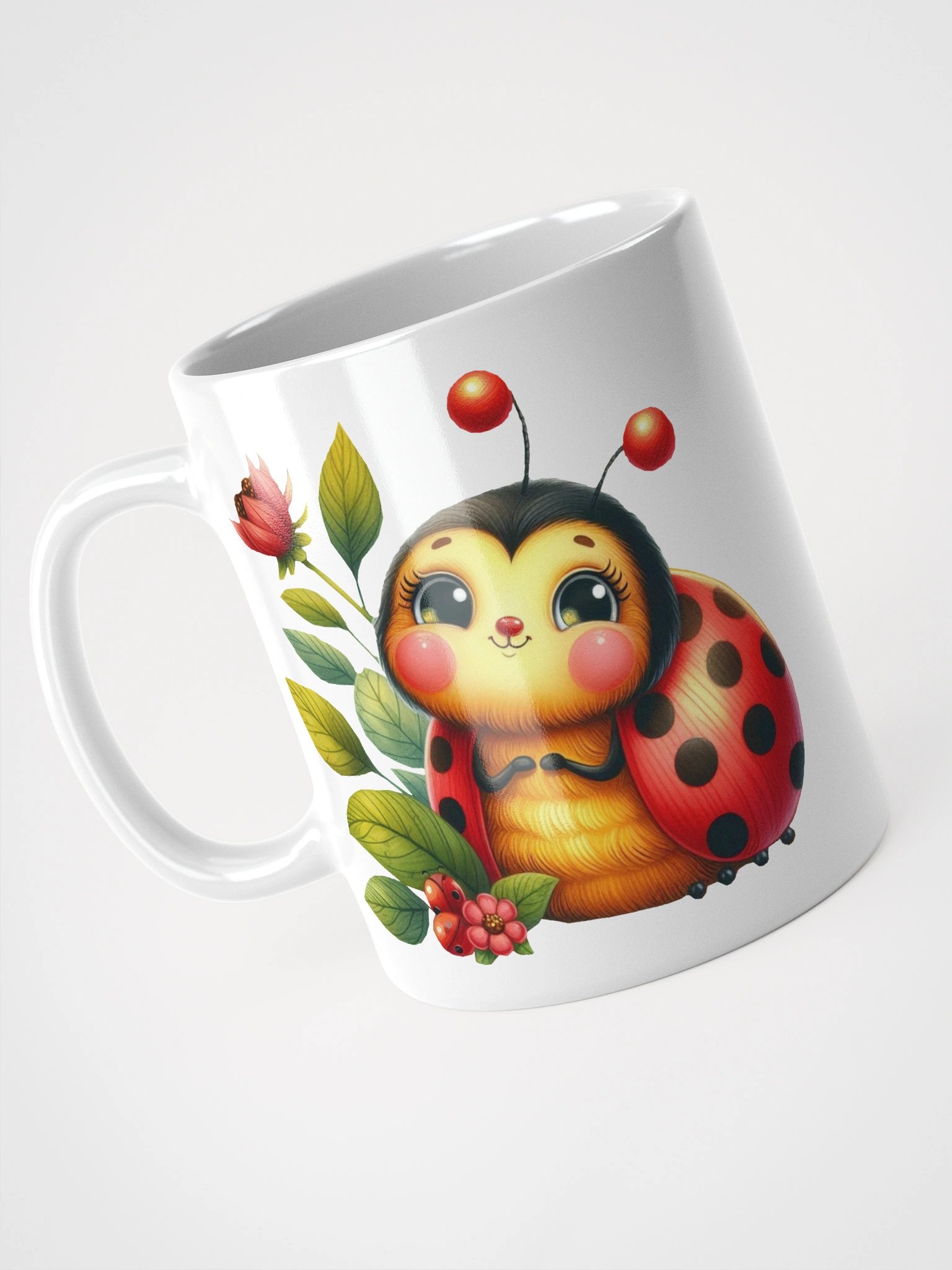 Happy Ladybug Mug product image (9)