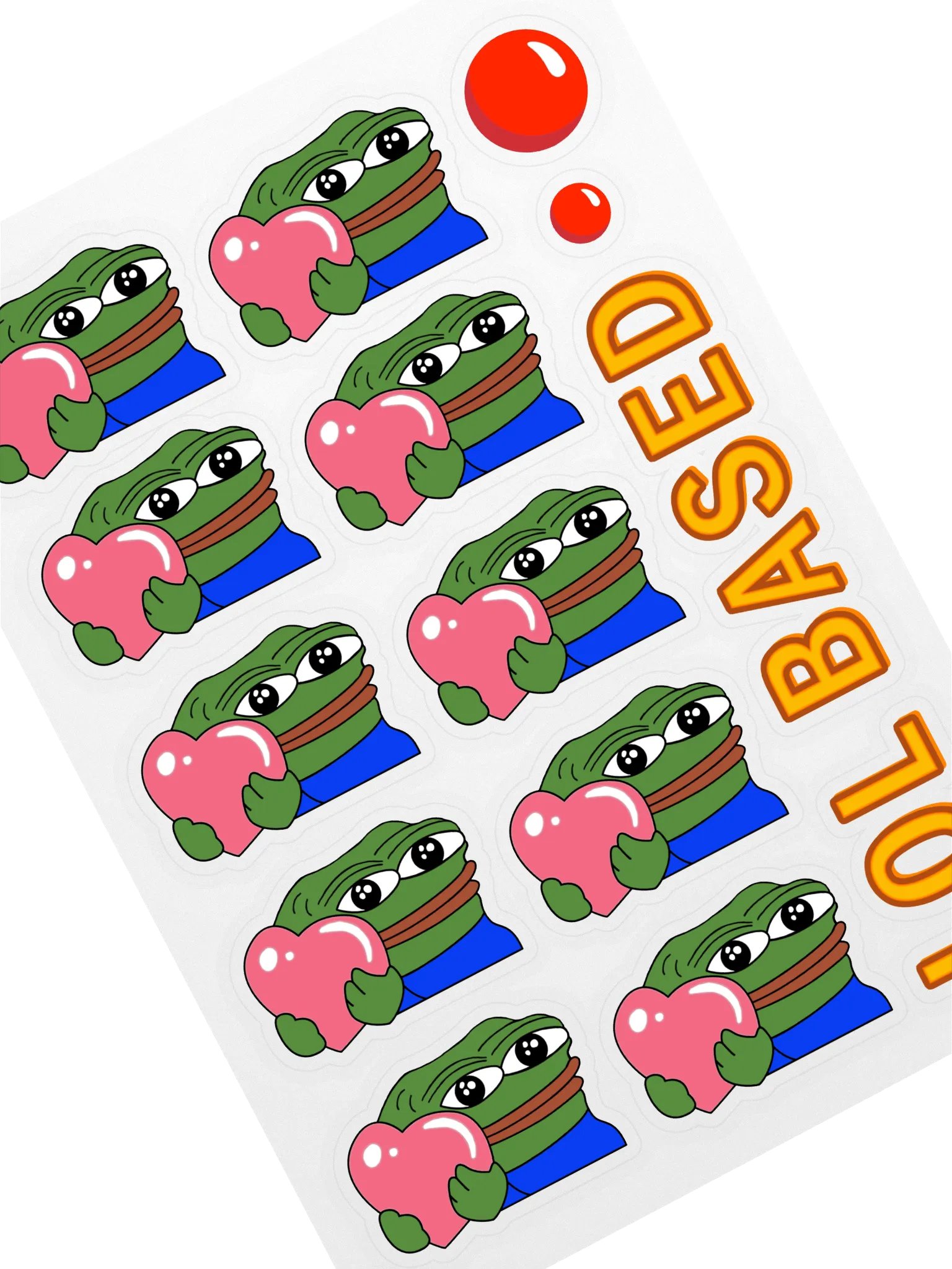 Stickers! - Pepe Love Pack product image (1)