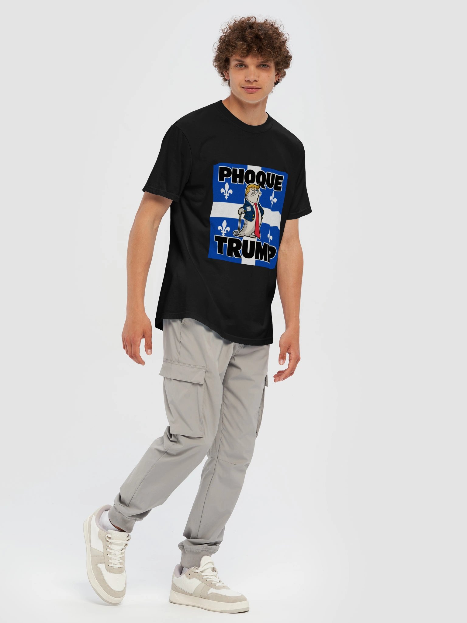 Phoque Trump - Thick Quebec T-Shirt product image (3)
