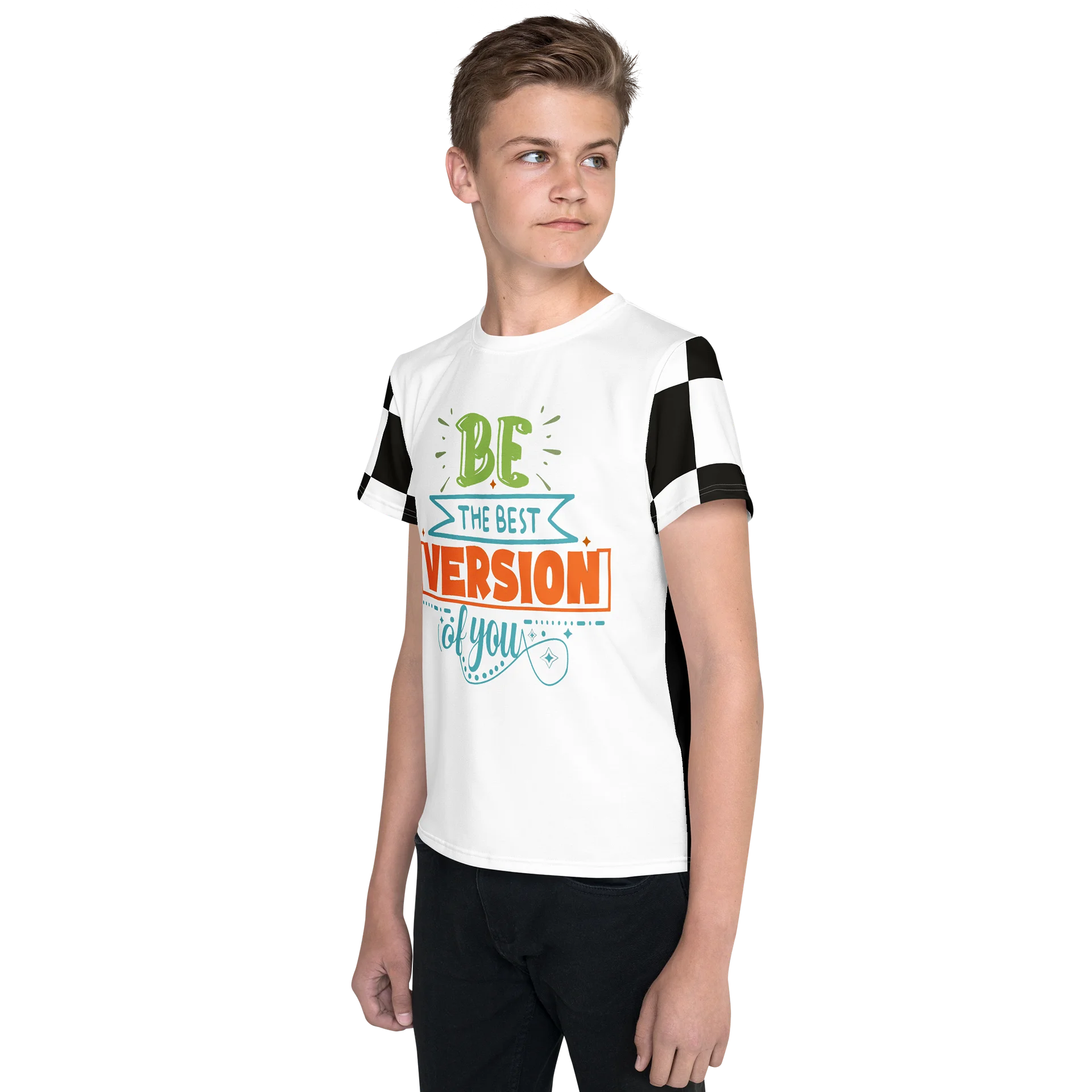 Be the Best Version of You – Youth Crew Neck T-Shirt product image (4)