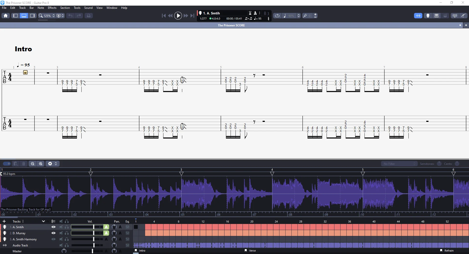 The Prisoner | PDF Tab + Guitar Pro | Iron Maiden product image (3)