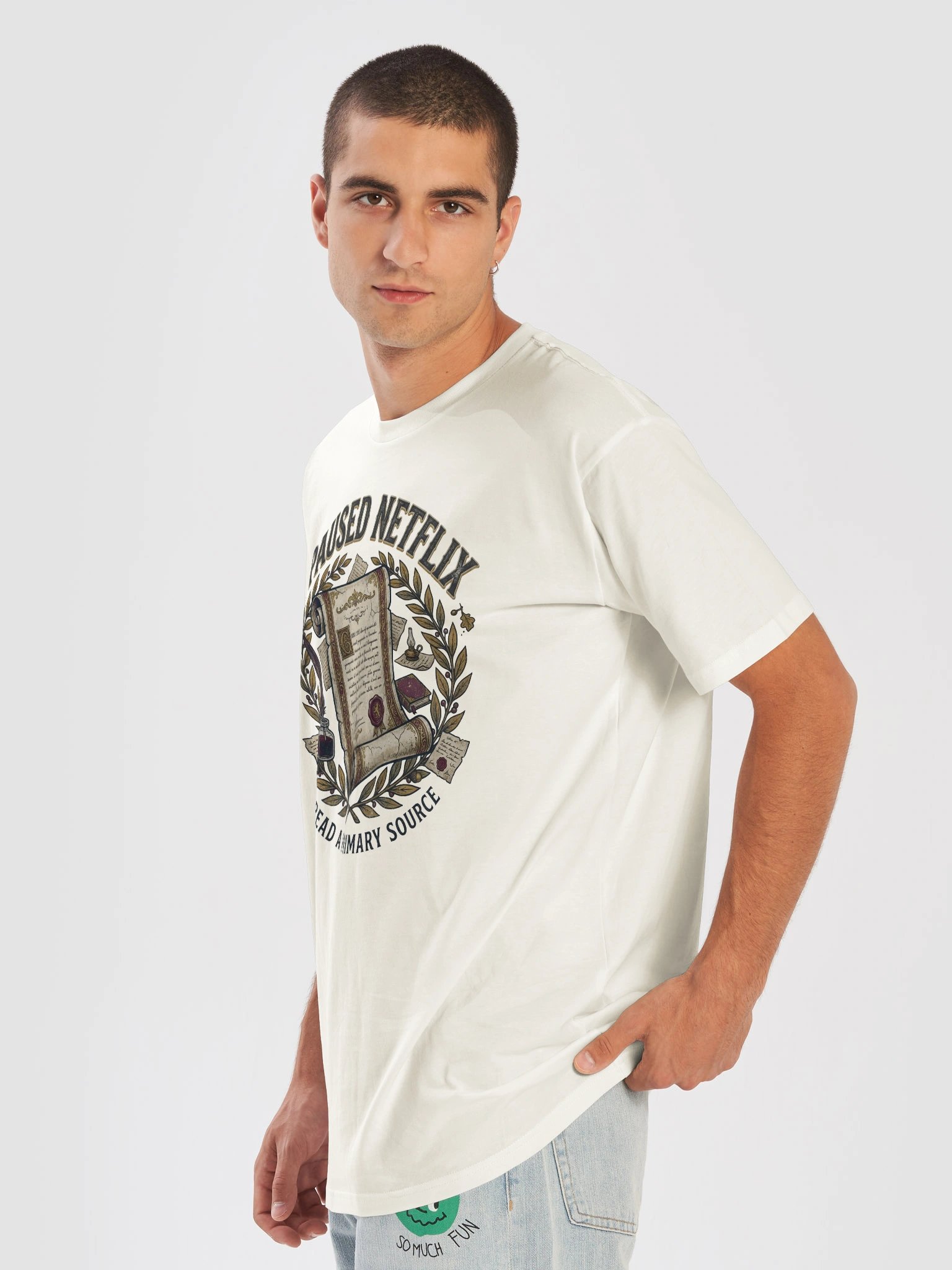 I Paused Netflix to Read a Primary Source T-Shirt product image (11)