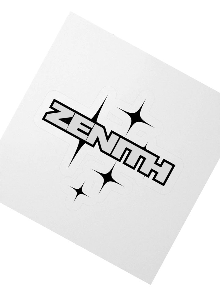 Zenith Minimalist Sticker – Perfect for Laptops, Bottles, and More product image (5)