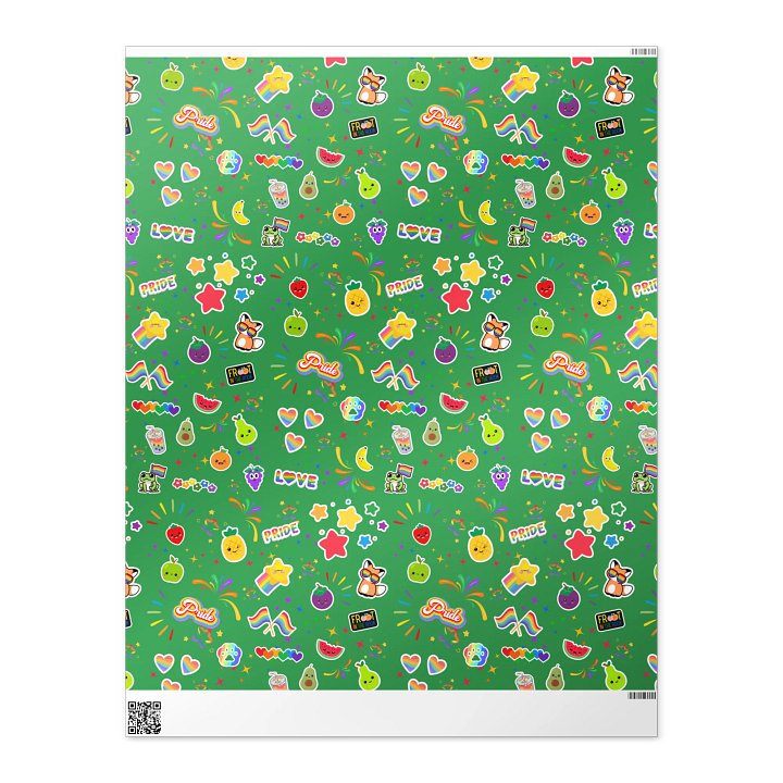 Pride Confetti Wrapping Paper product image (2)