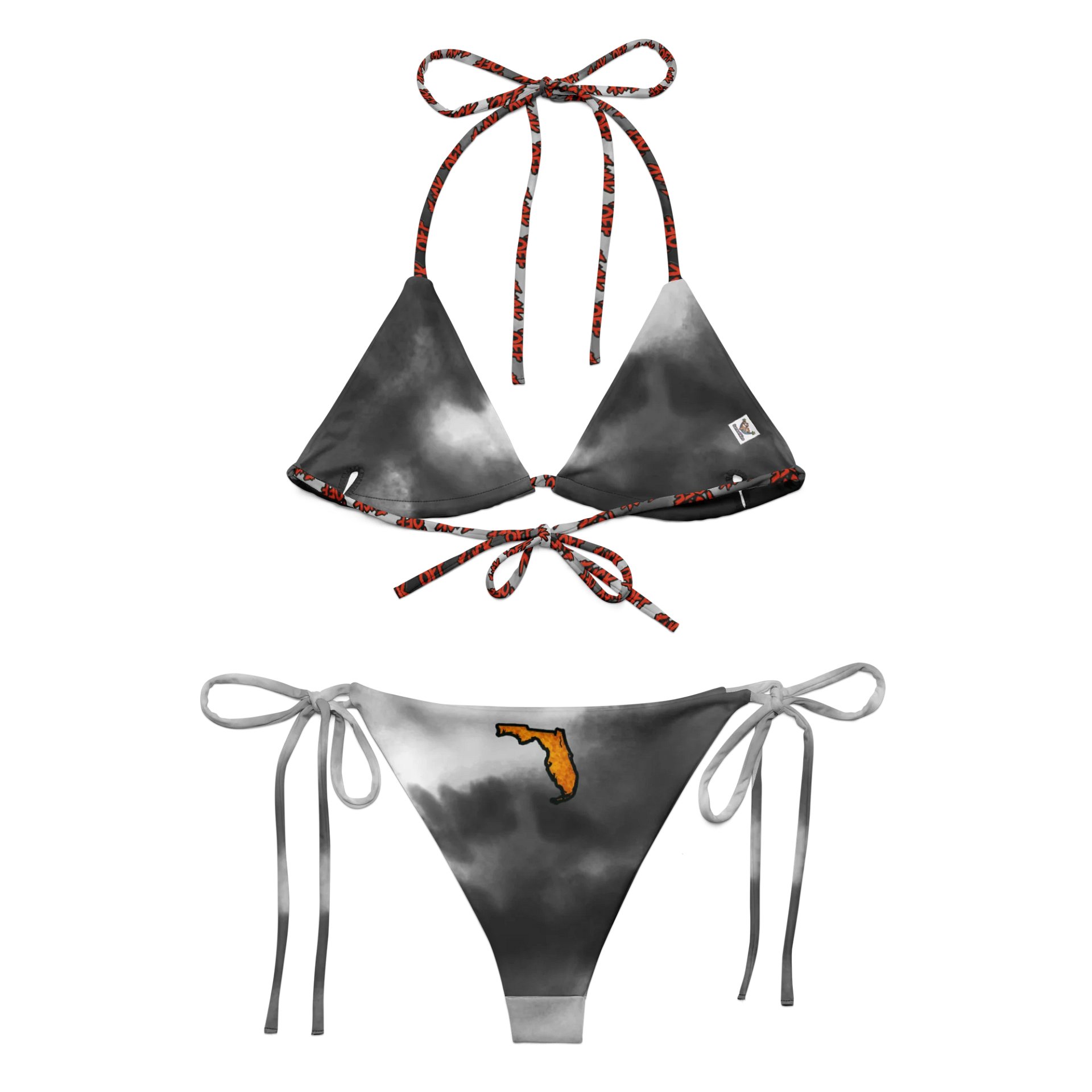 Ethereal FU Shadows All-Over Bikini Set product image (1)