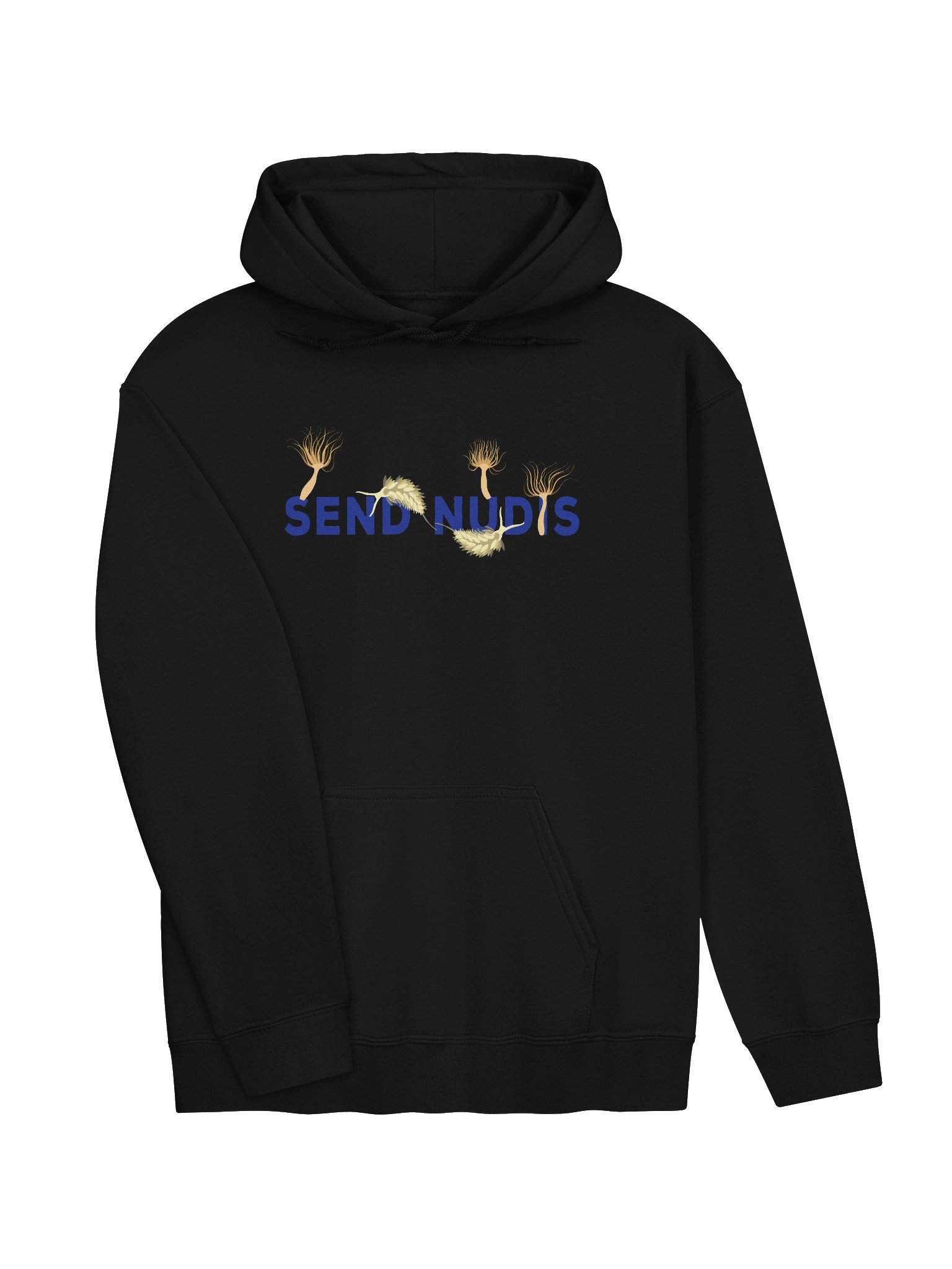 Send Nudis Berghia Nudibranch Hoodie for Reef Aquarium Lovers product image (8)
