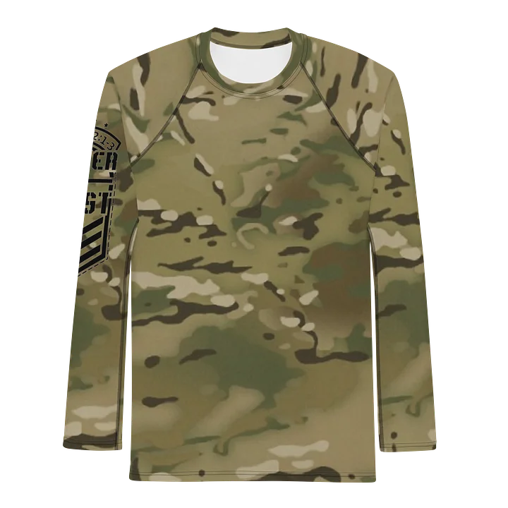 Faithful Camo: Men's Rash Guard - Multicam product image (1)