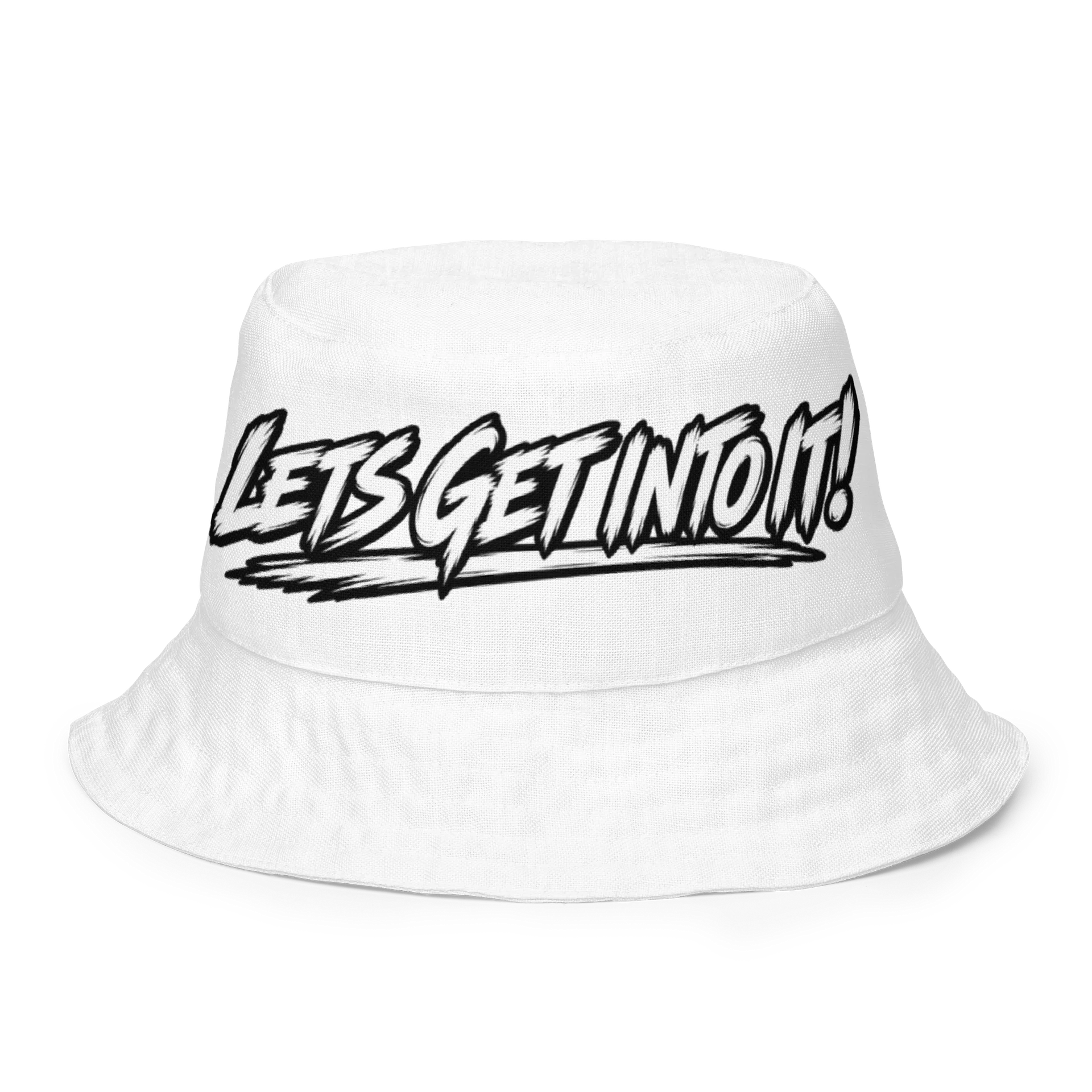White Sloper Bucket Hat product image (8)