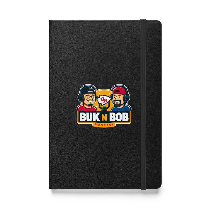 Buk N Bob Podcast Powerhouse Hardcover Journal product image (1)