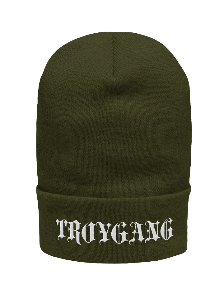 Cuffed Embroidered Beanie product image (1)