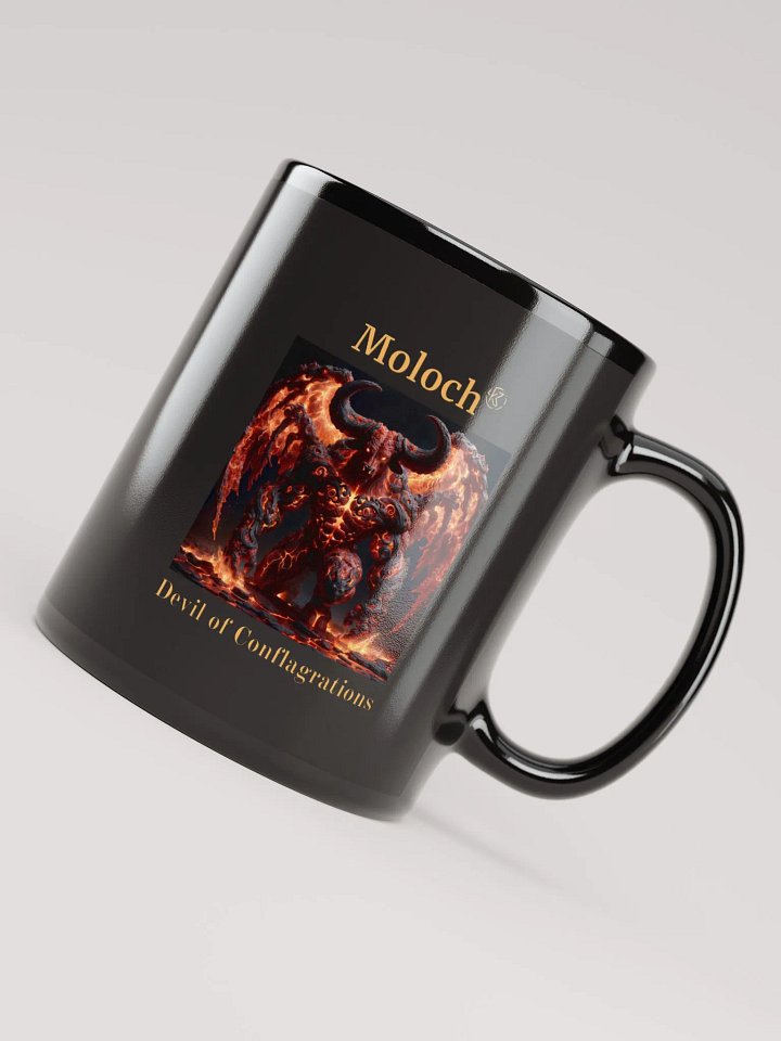 Supernal Moloch | Black Glossy Mug product image (1)