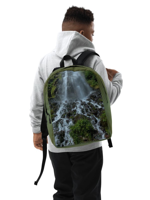Design-backpack - Waterfall (Light-colored Design) product image (1)