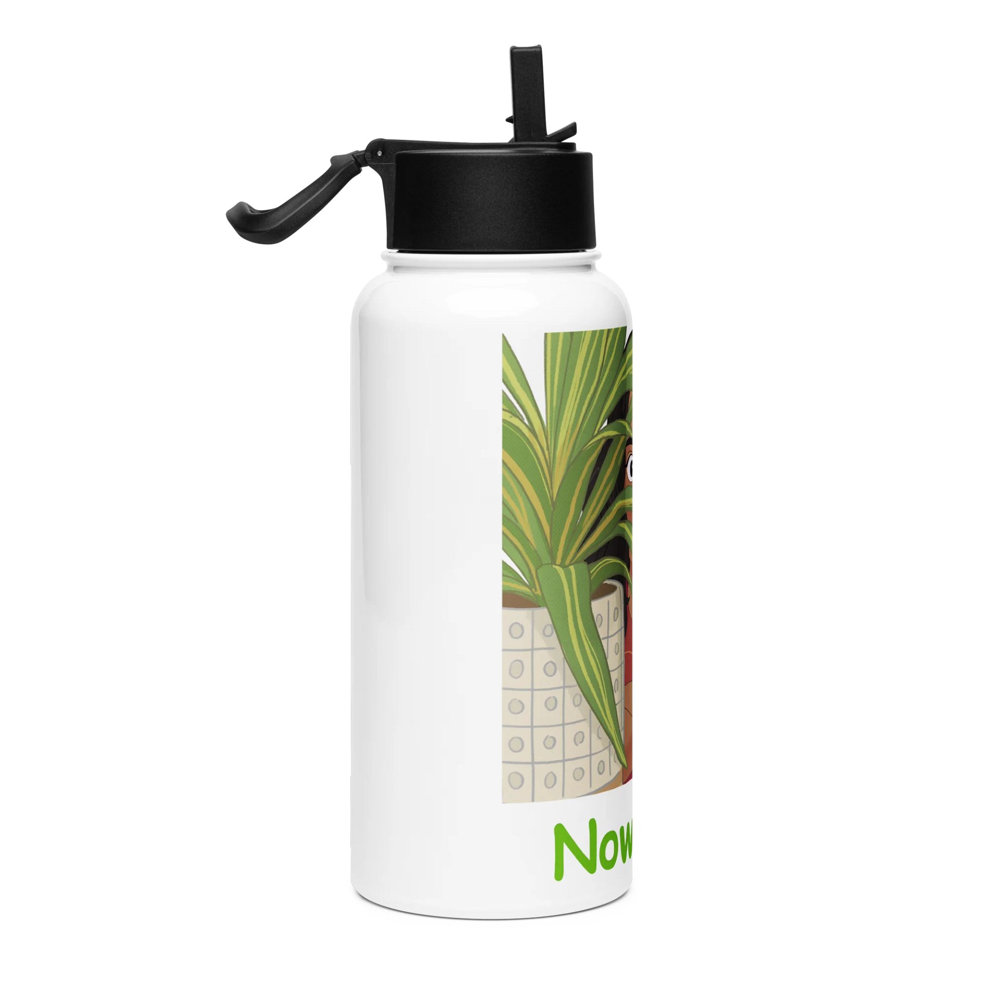 Now Clap! Water Bottle with Straw Lid product image (4)