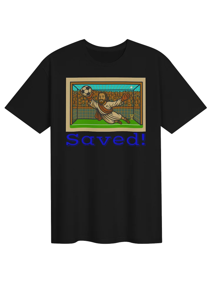Saved! G.O.A.T Goalie Tee product image (1)