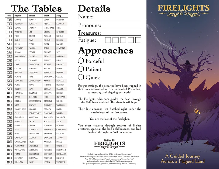 Firelights (Print + PDF) product image (2)