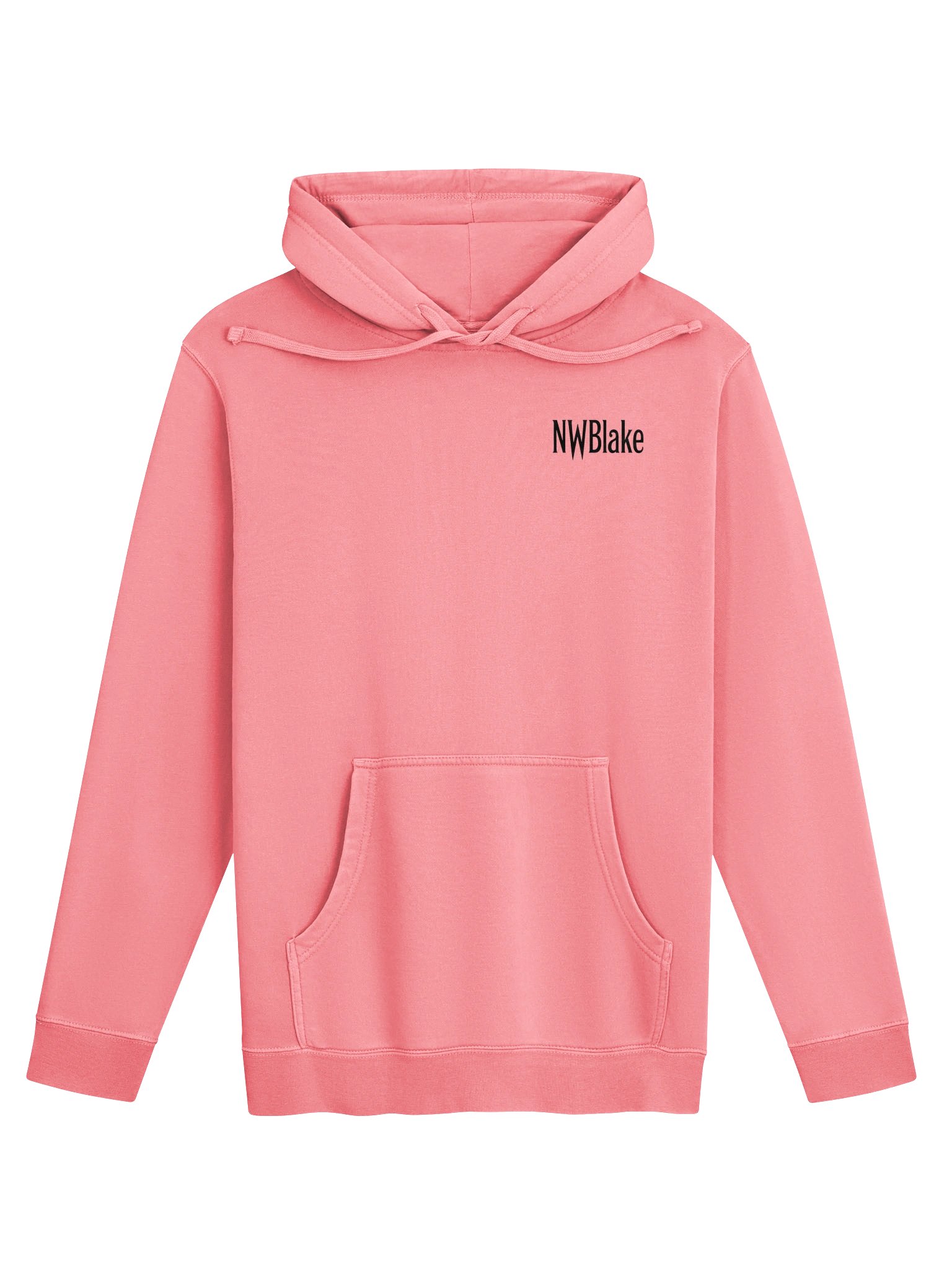 NWBlake Pink Pigment Dyed Hoodie product image (1)