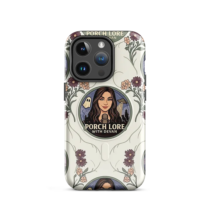 PORCH LORE DEVAN CREAM FLORAL iPHONE CASE product image (2)