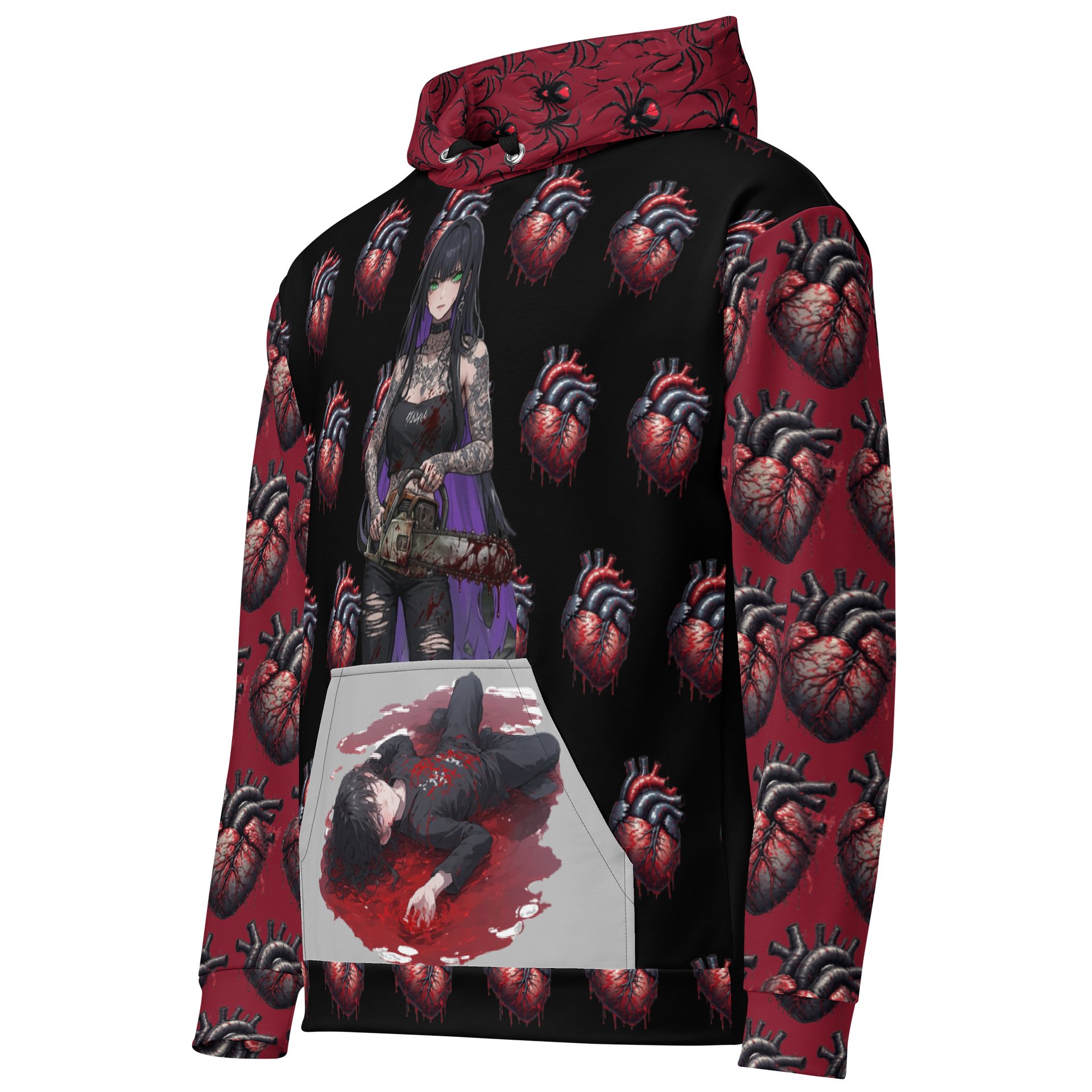 Heart Vibes Cotton Hoodie product image (3)